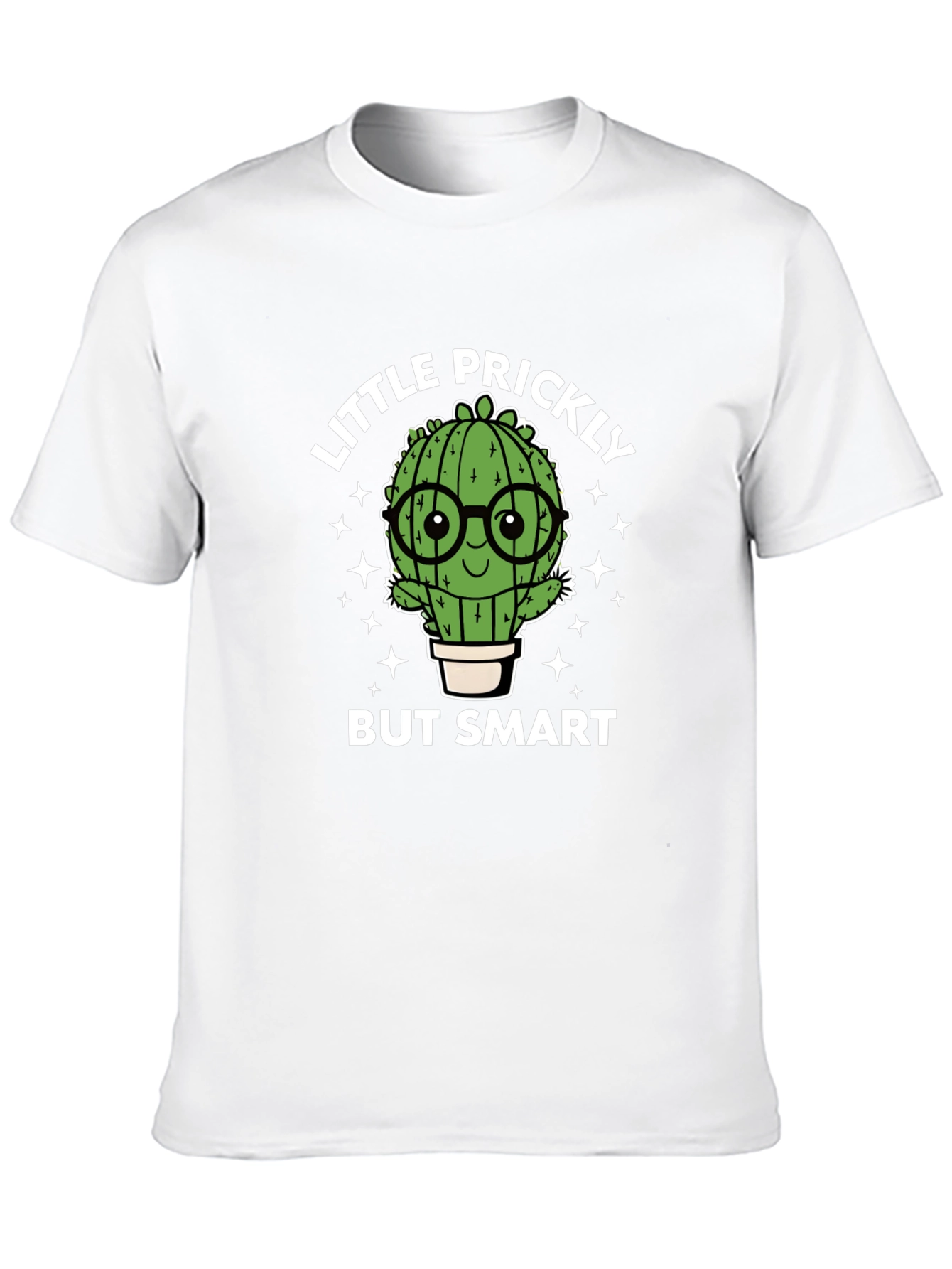 Little Prickly But Smart Cactus Graphic Tee
