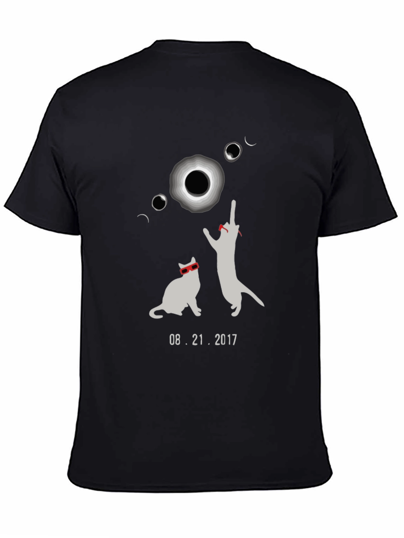 Eclipse Cats Graphic Tee - August 2017
