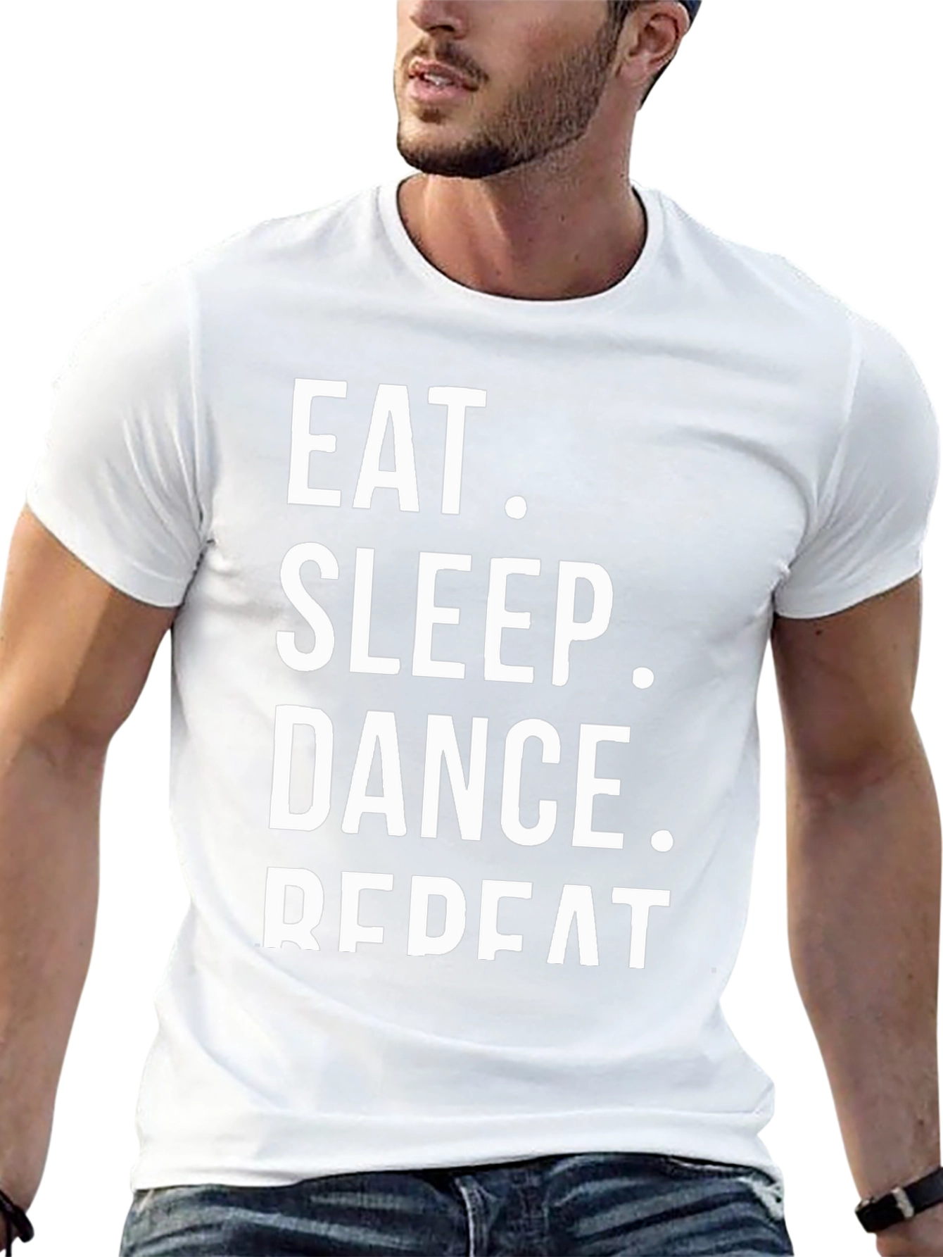Eat Sleep Dance Repeat Black T-Shirt