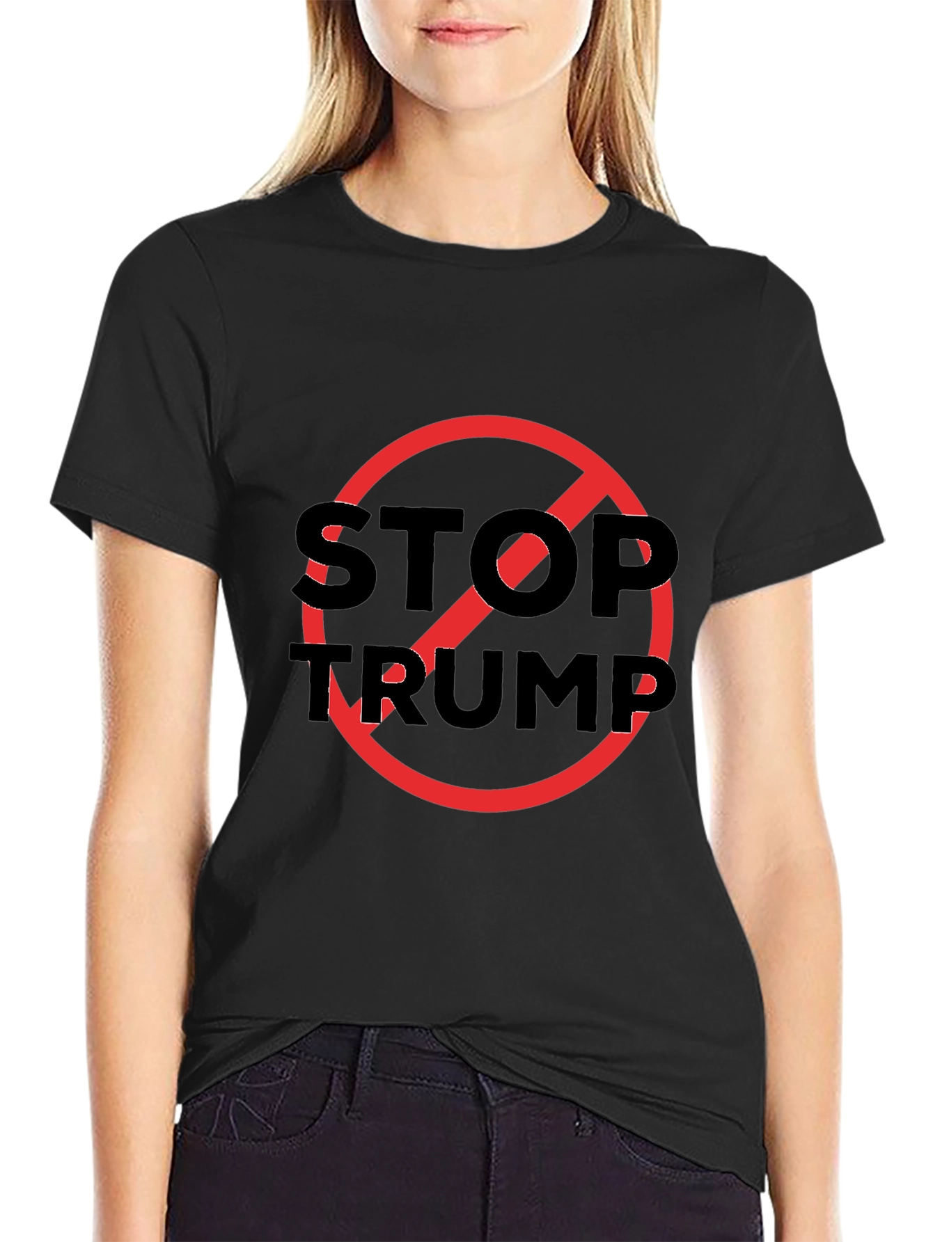 Stop Trump Graphic Tee - Political Statement T-Shirt