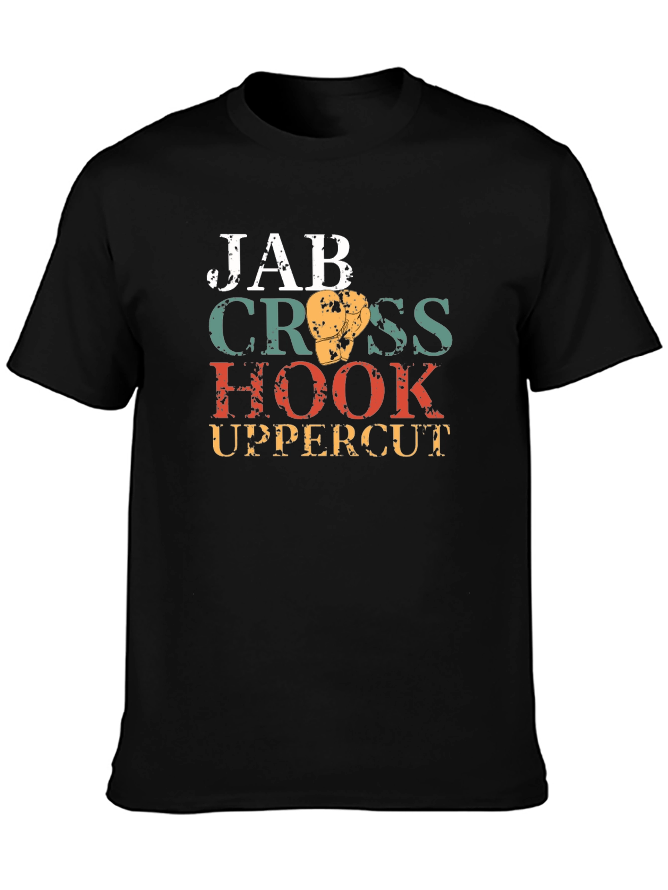 Jab Cross Hook Uppercut Boxing T-Shirt