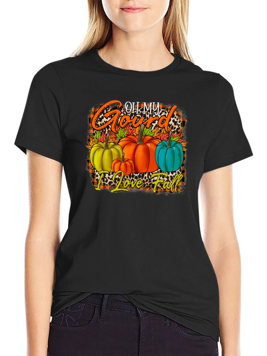 Oh My Gourd I Love Fall T-Shirt