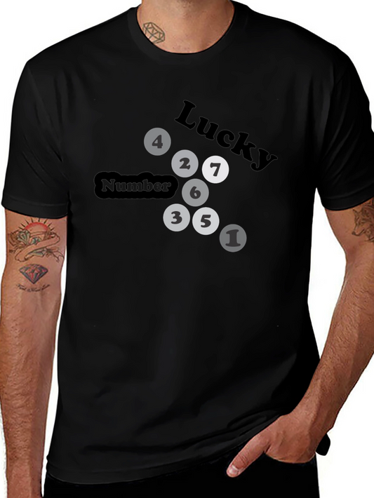 Lucky Number Graphic T-Shirt