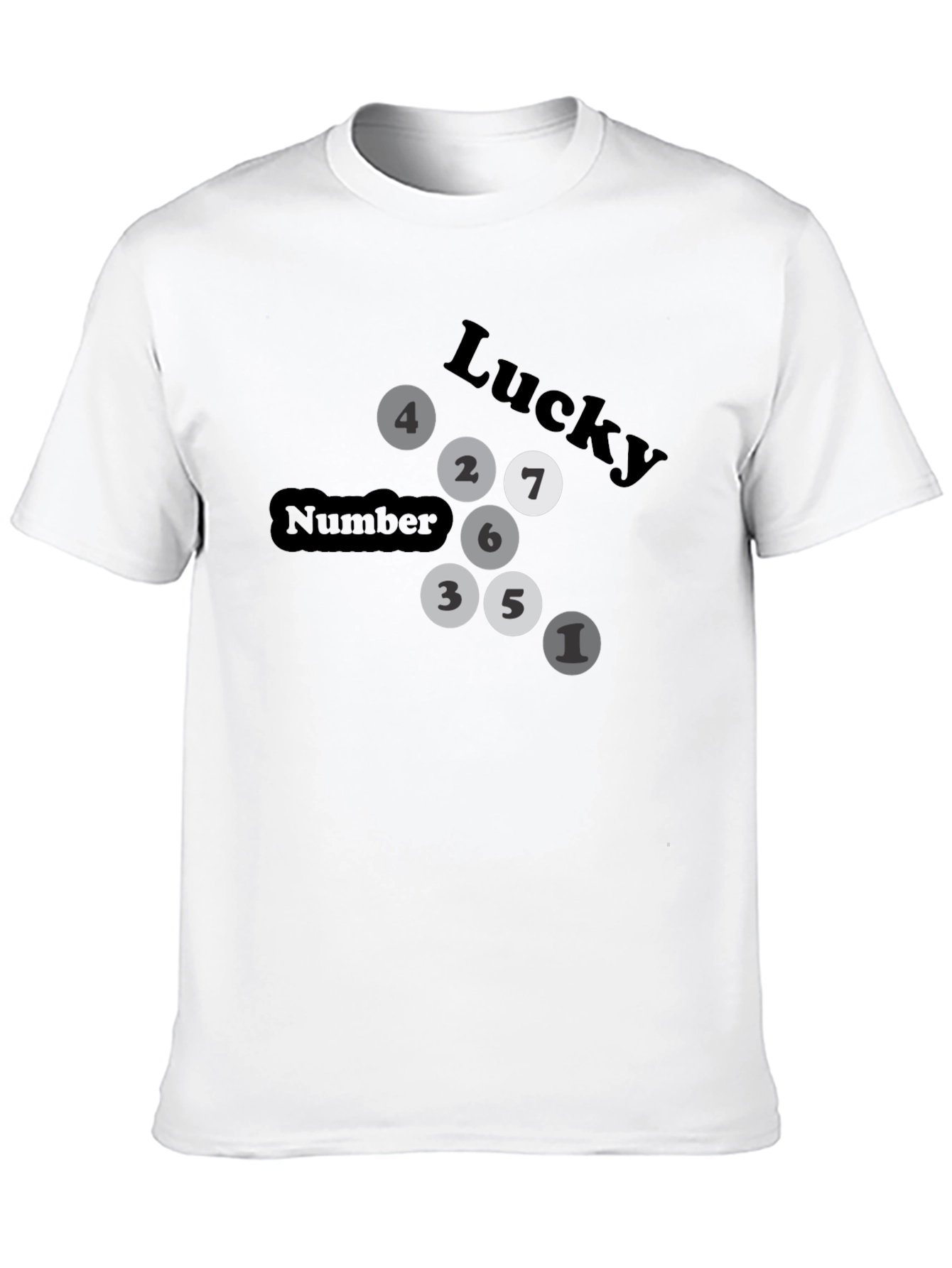 Lucky Number Graphic T-Shirt