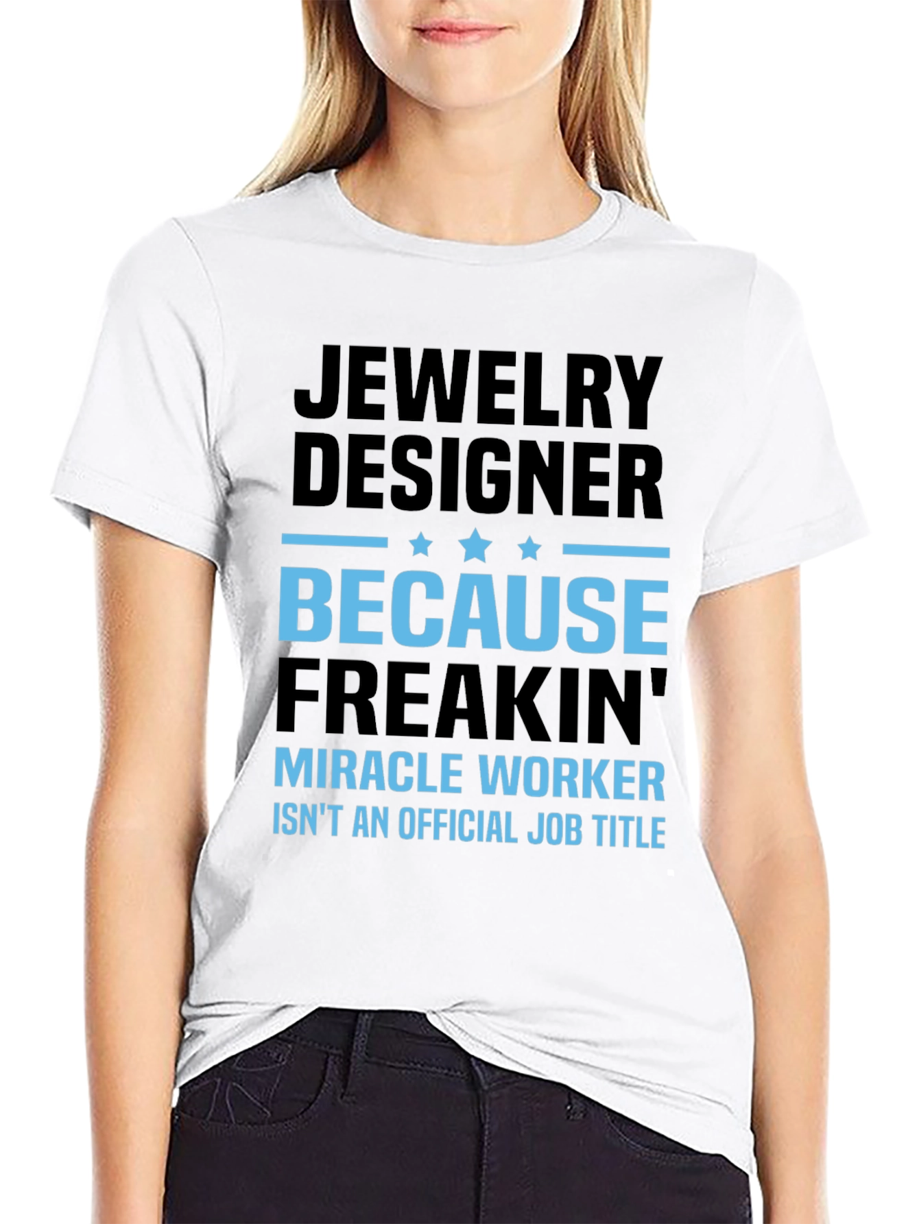 Jewelry Designer Funny Black T-Shirt