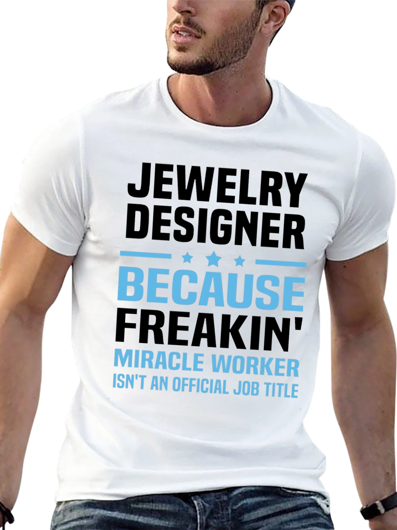 Jewelry Designer Funny Black T-Shirt
