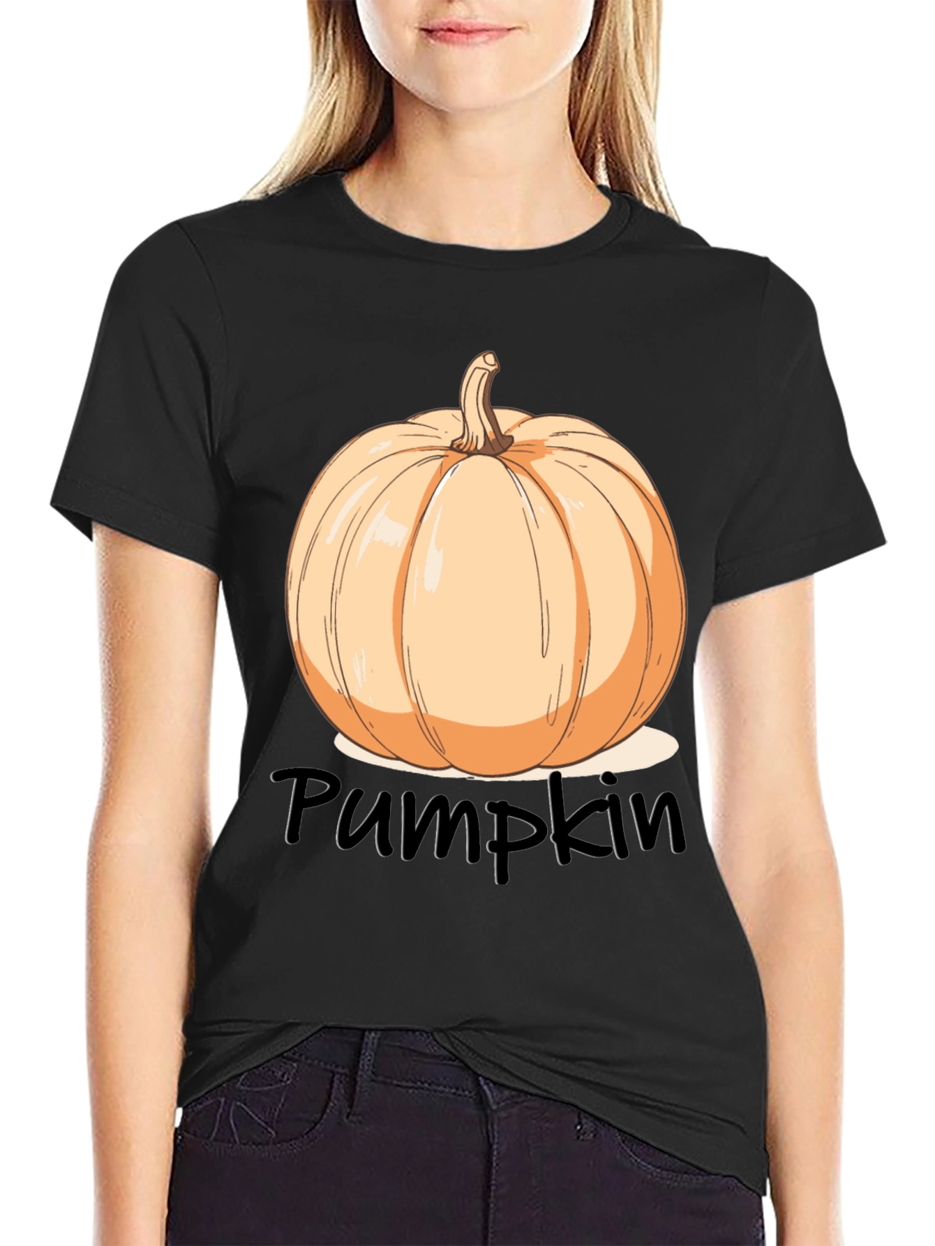 Pumpkin Graphic Tee - Fall Harvest T-Shirt