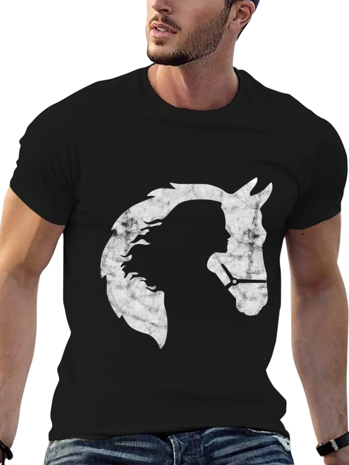 Equestrian Silhouette Graphic Tee