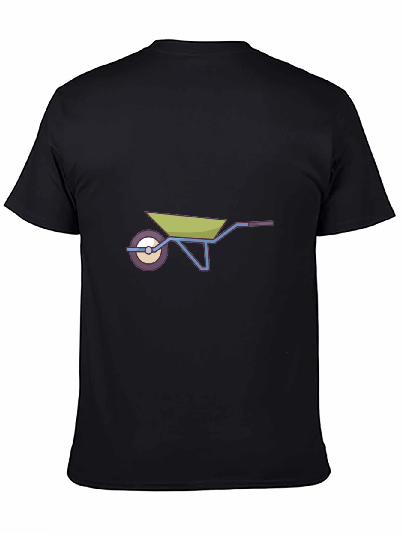 Wheelbarrow Graphic Tee - Black