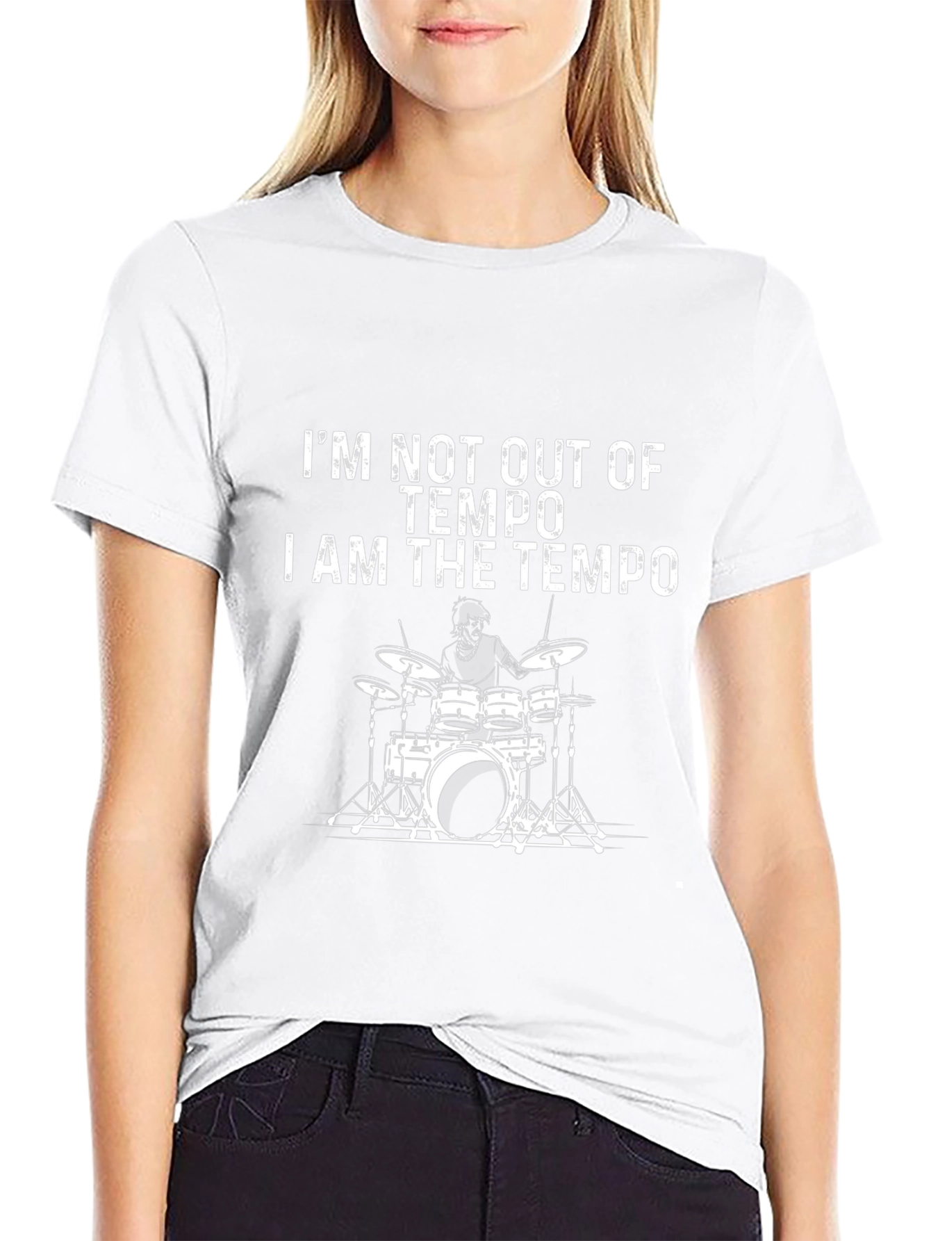 Drummer Tempo T-Shirt - Music Lover Tee