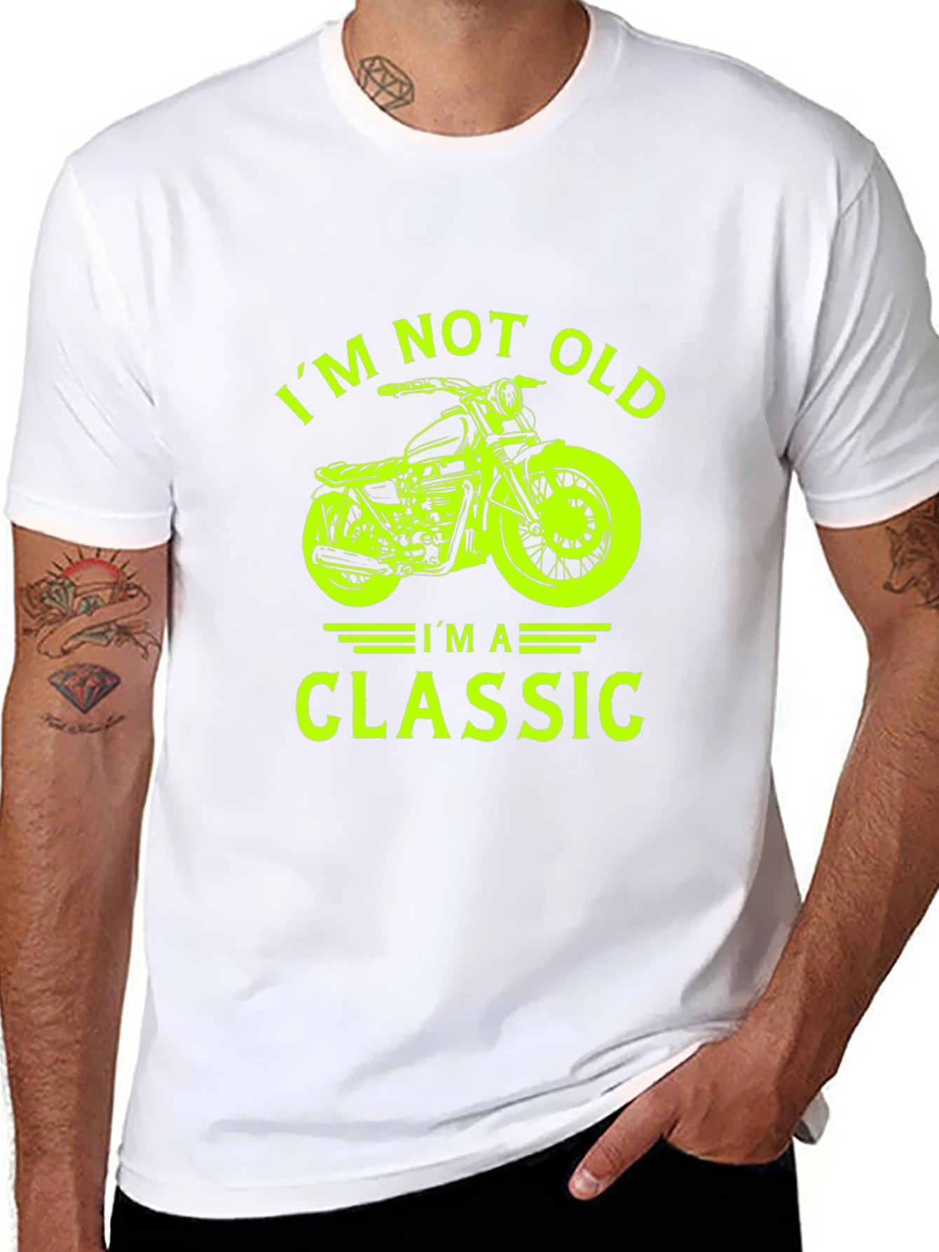 Im Not Old Im A Classic Motorcycle T-Shirt