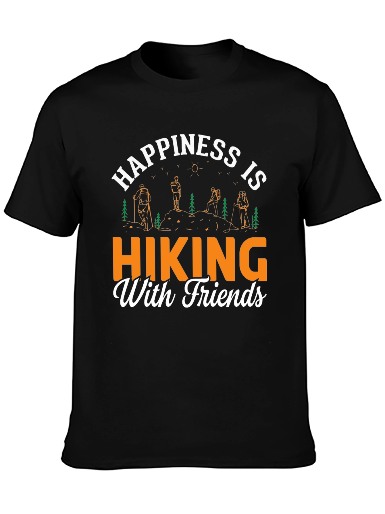 Hiking with Friends Graphic Tee