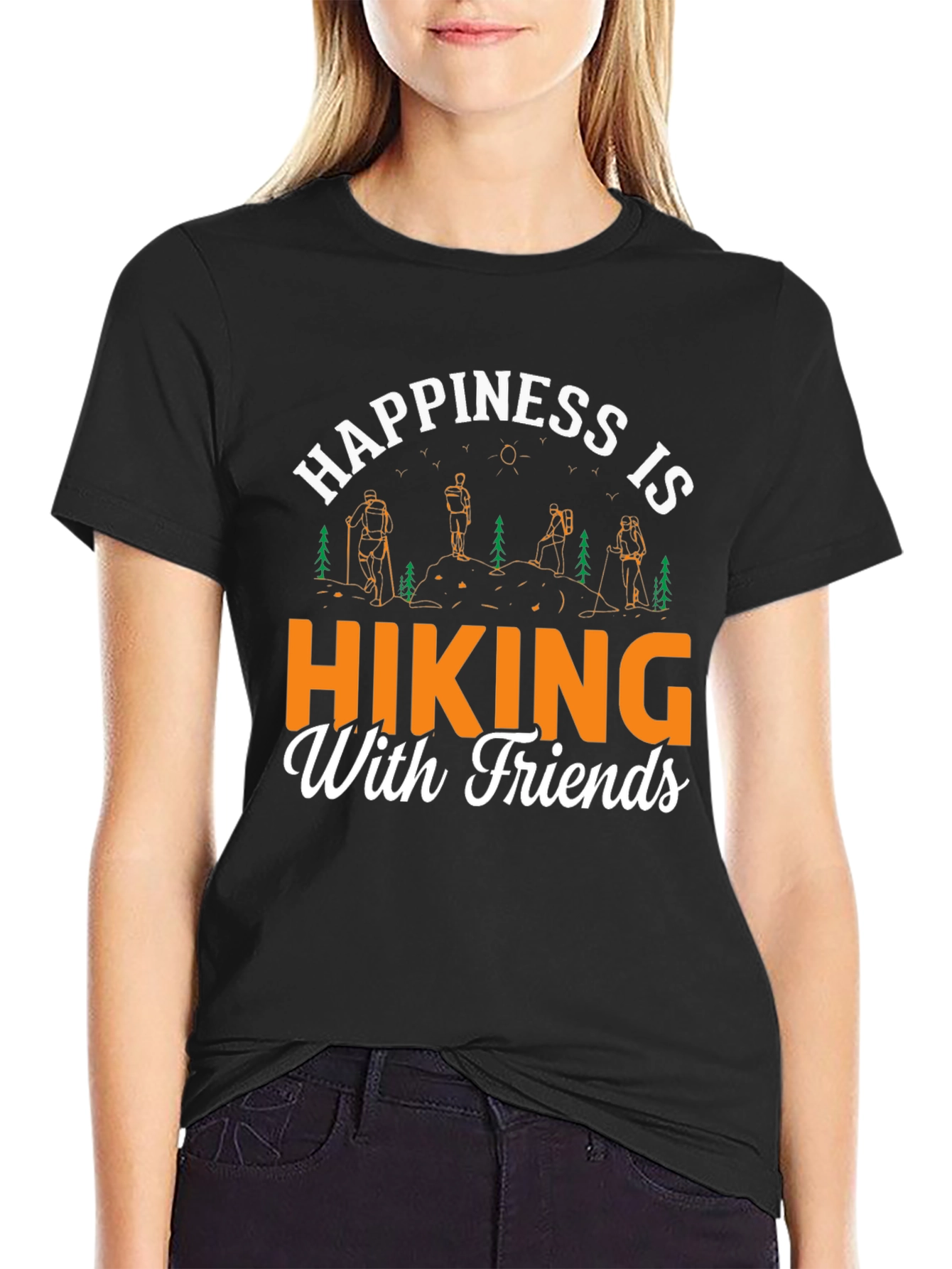 Hiking with Friends Graphic Tee