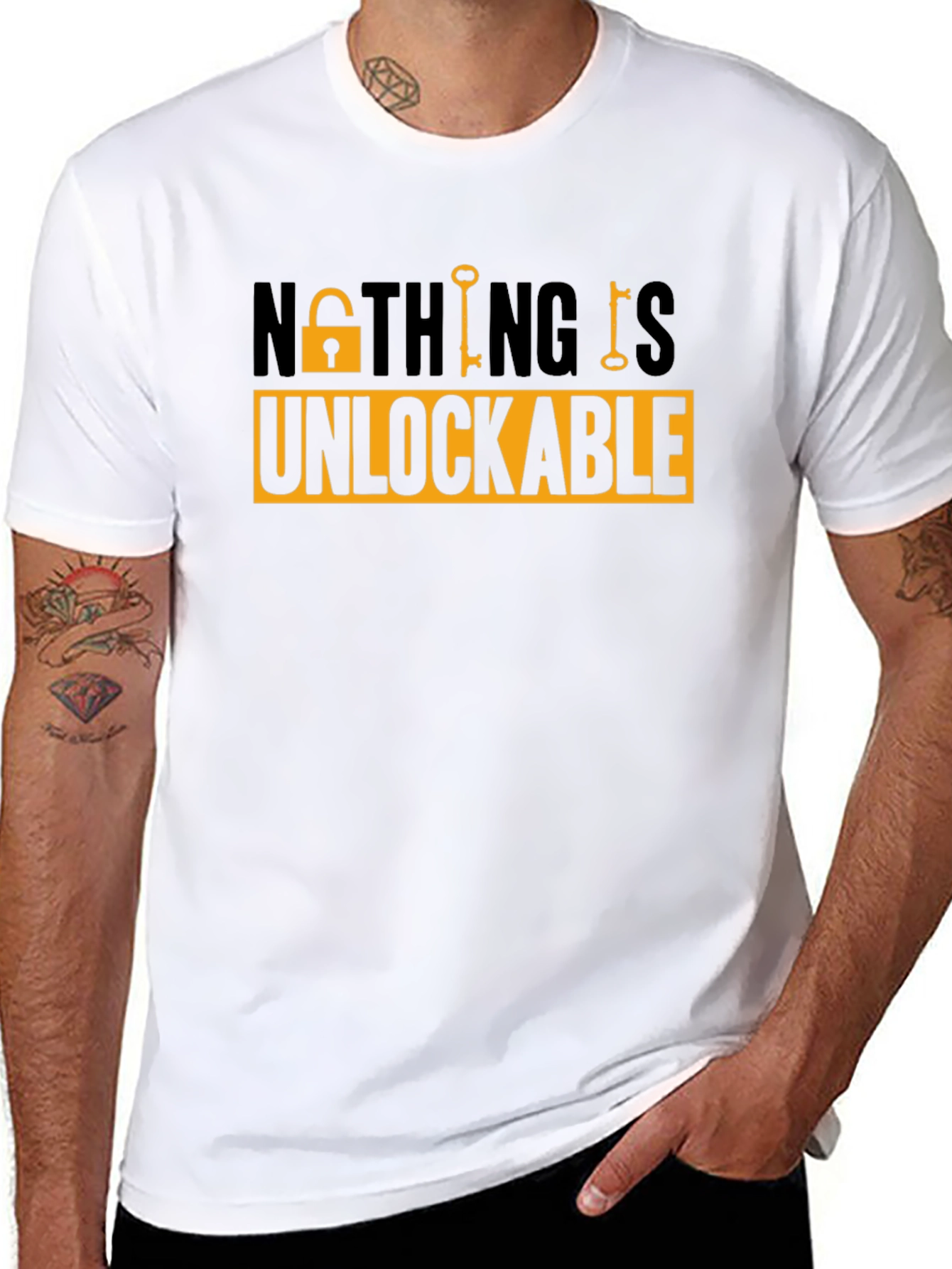 Nothing Is Unlockable Graphic Tee