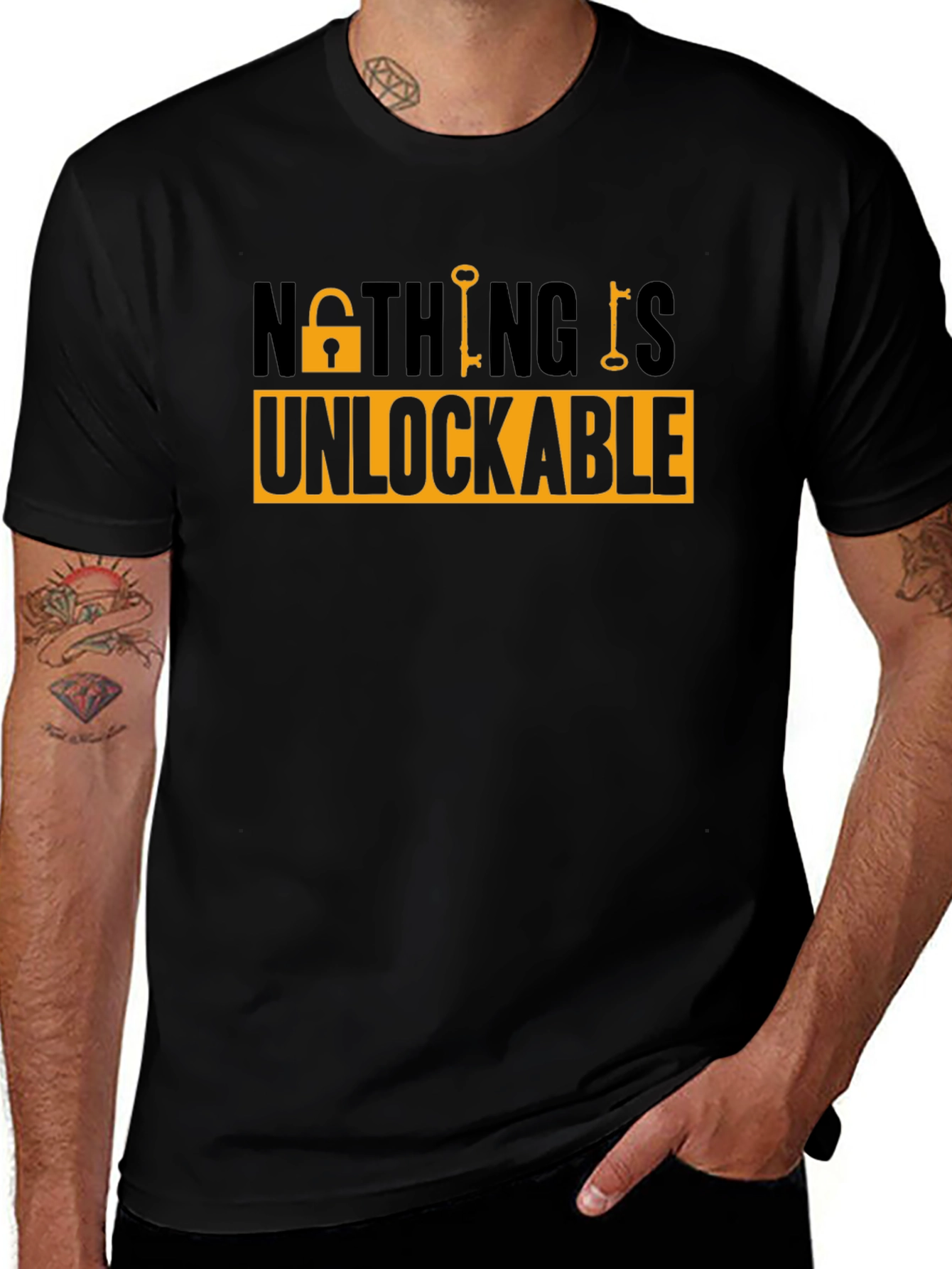 Nothing Is Unlockable Graphic Tee