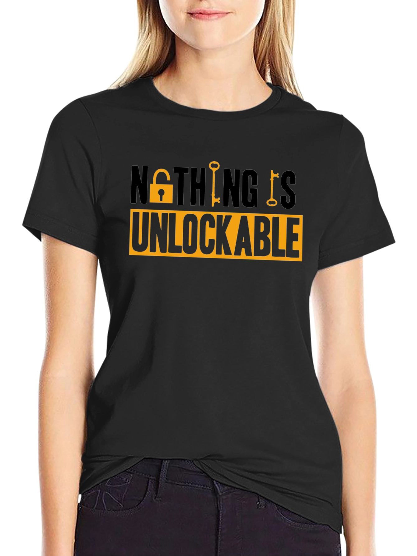 Nothing Is Unlockable Graphic Tee