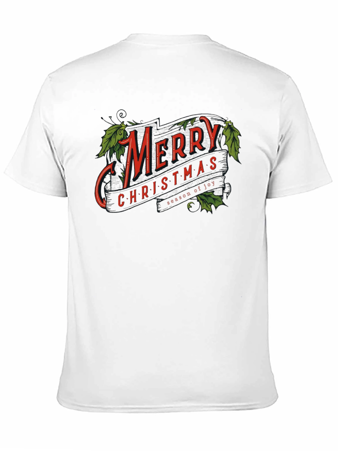 Merry Christmas Graphic T-Shirt Holiday Season Joy