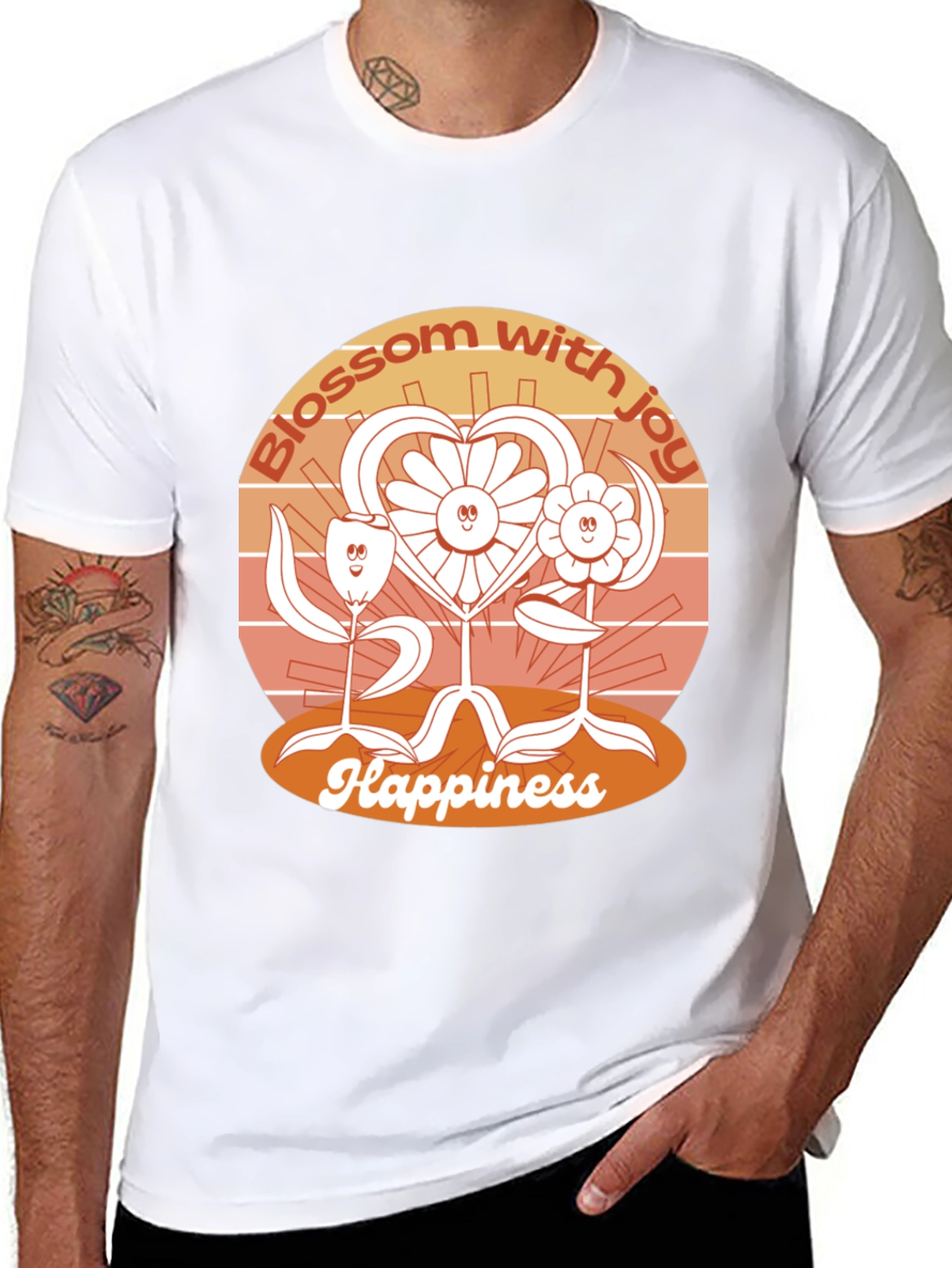 Blossom With Joy Graphic Tee