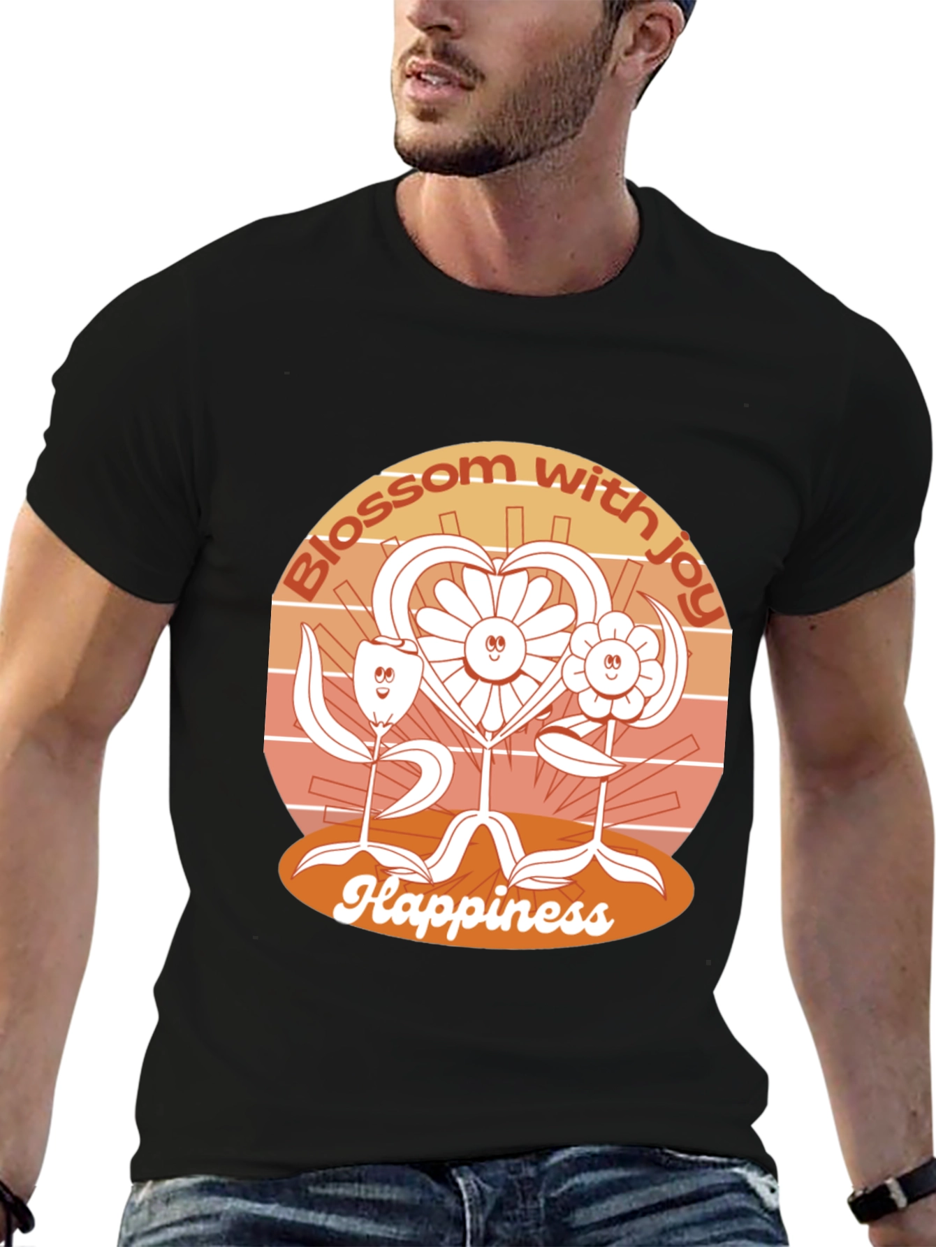 Blossom With Joy Graphic Tee