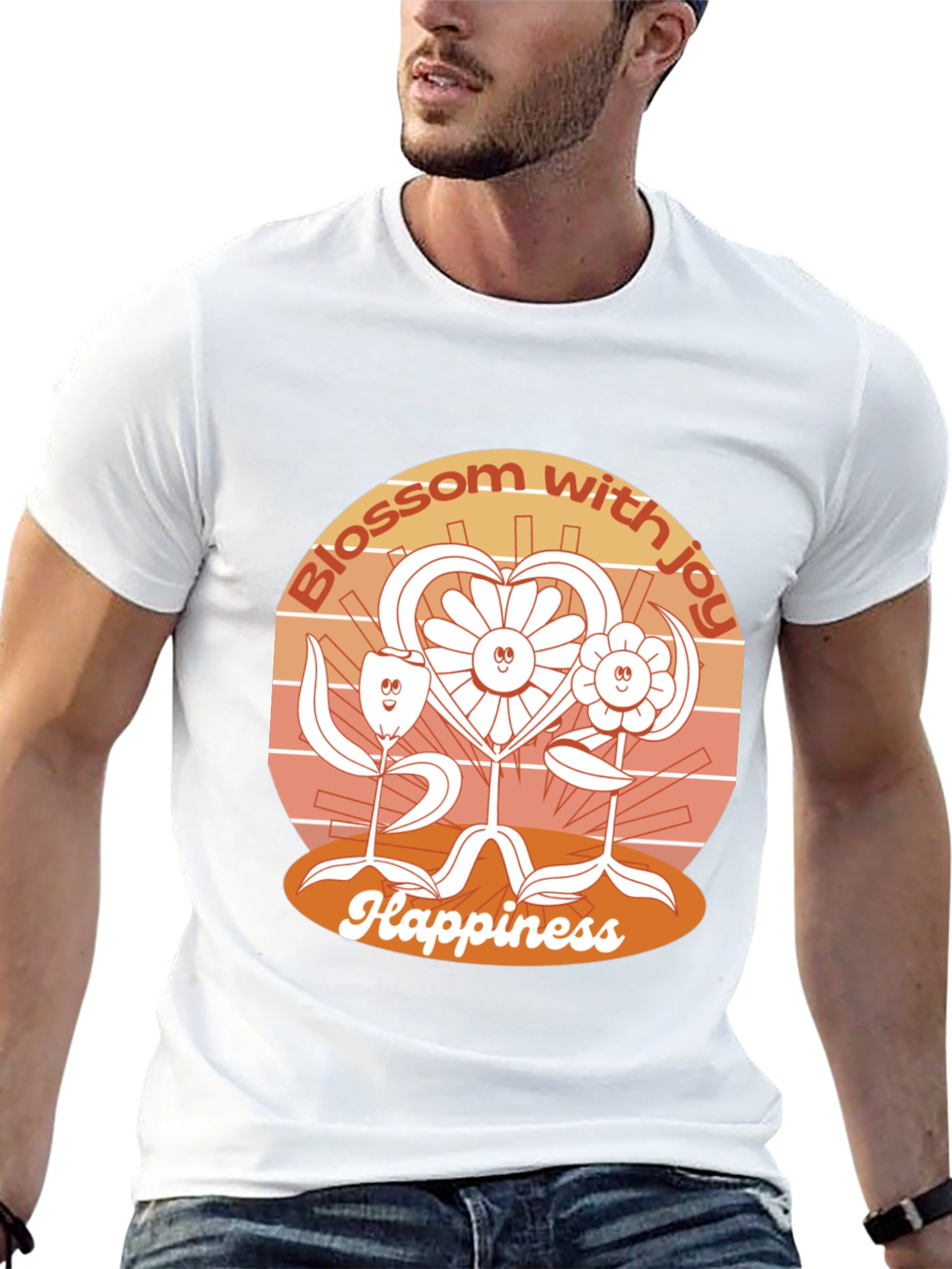 Blossom With Joy Graphic Tee