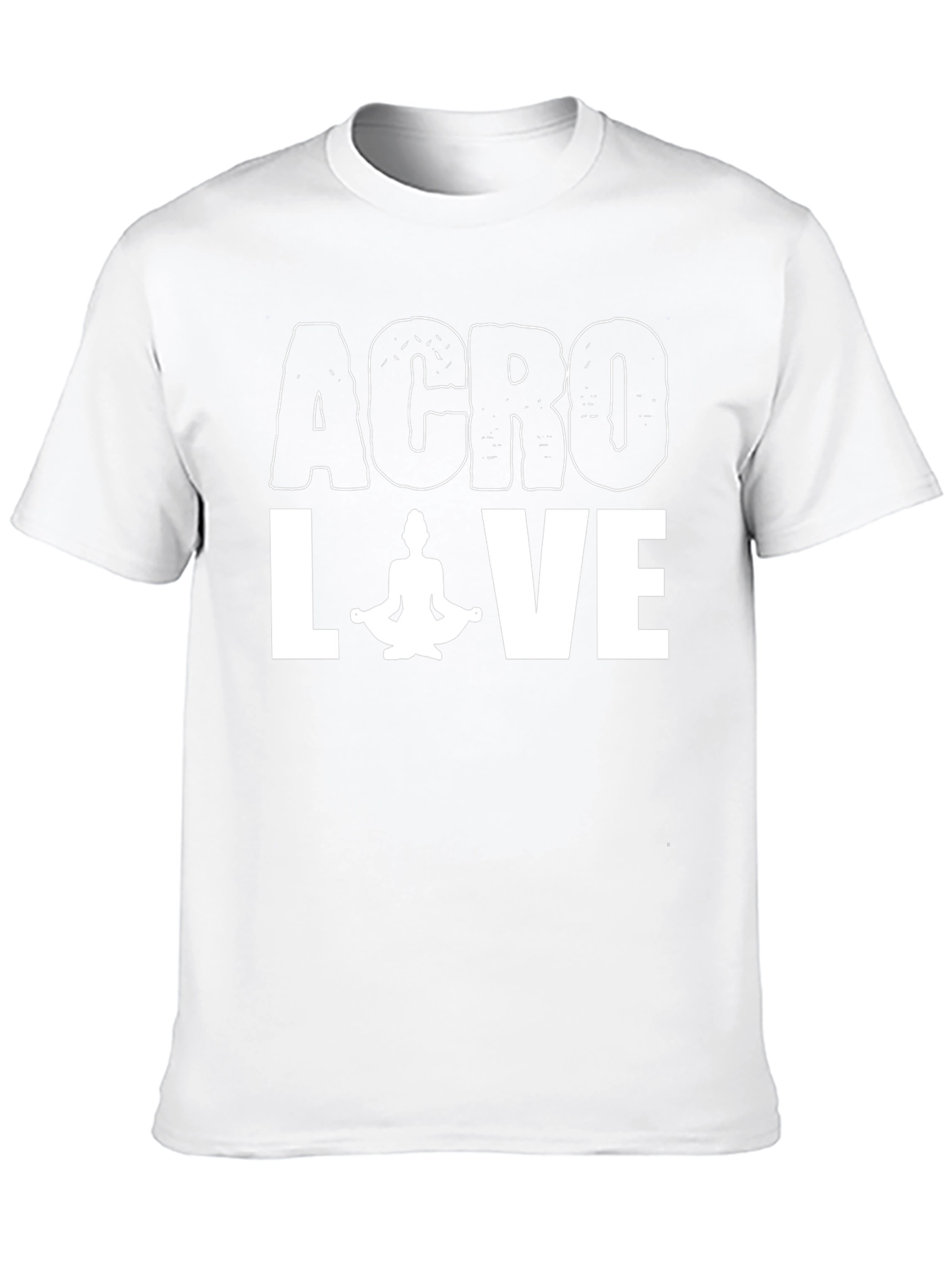 Acro Love Yoga Graphic Tee - Black