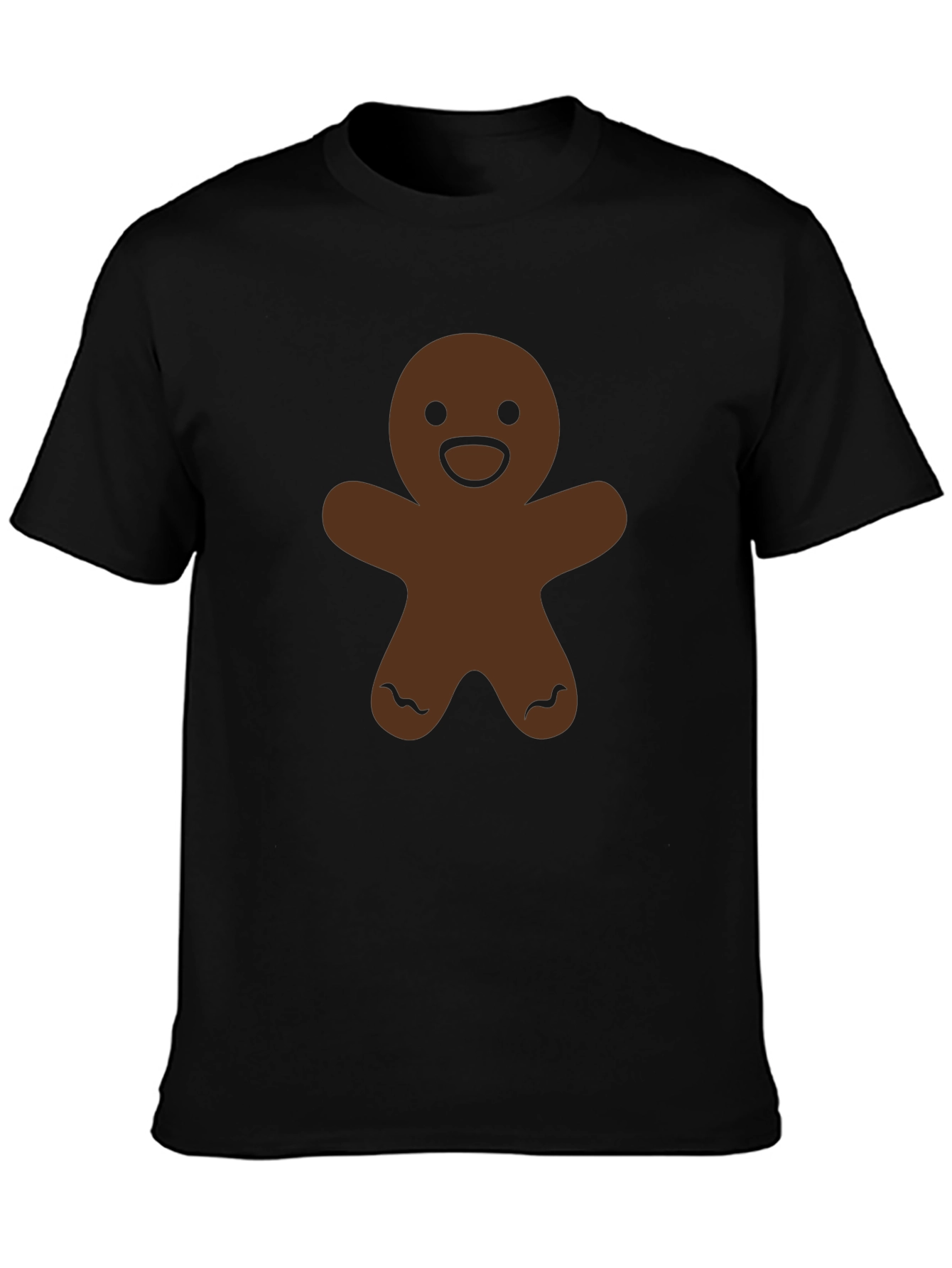 Gingerbread Man Graphic Tee - Festive Style