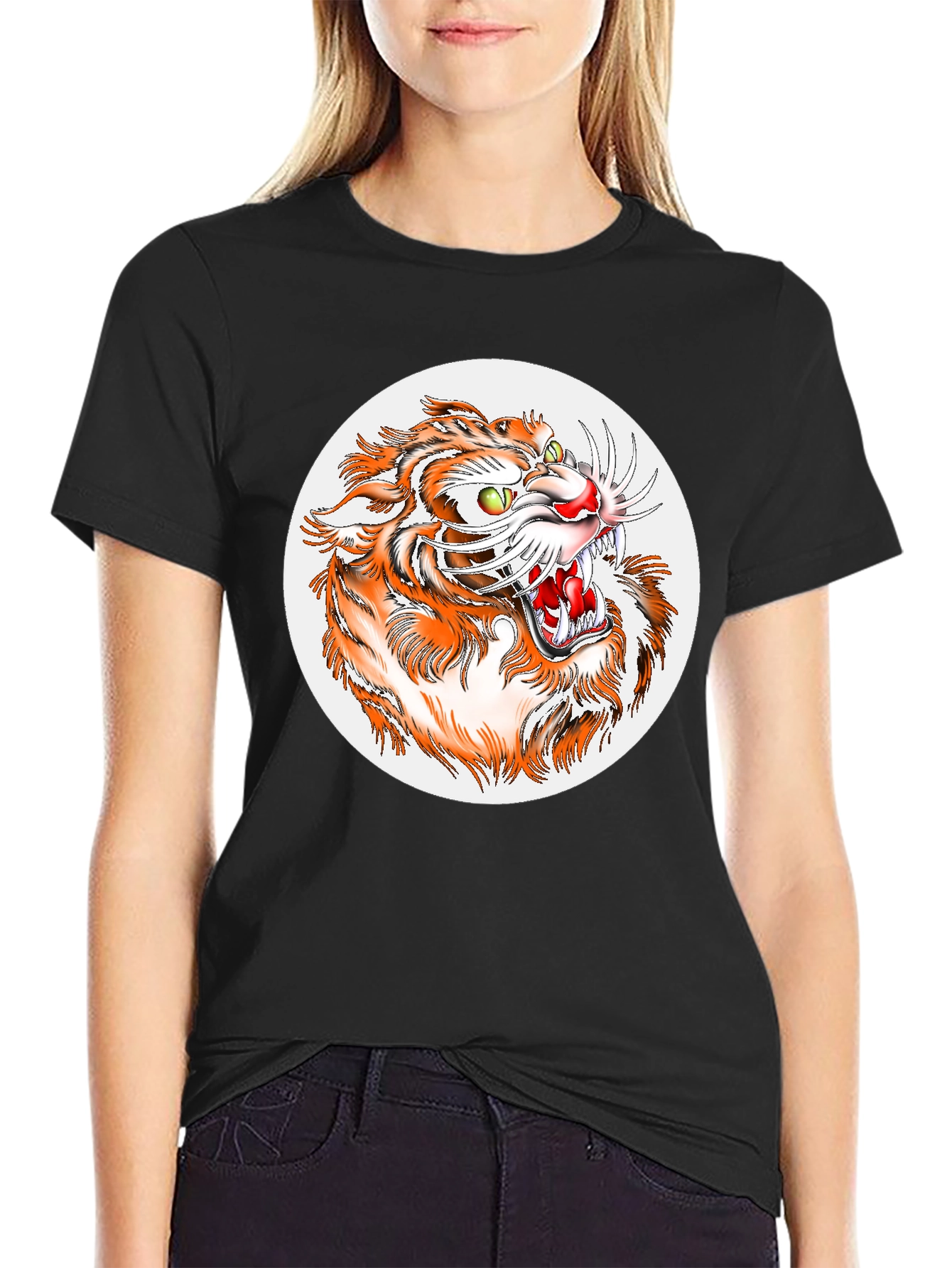 Tiger Graphic Tee - Fierce Style