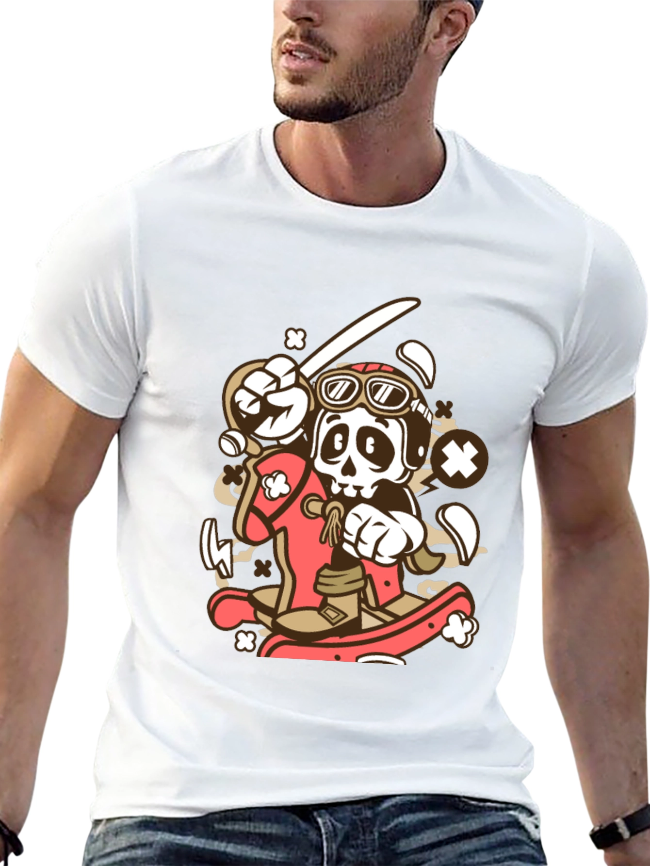 Skeleton Pilot T-Shirt