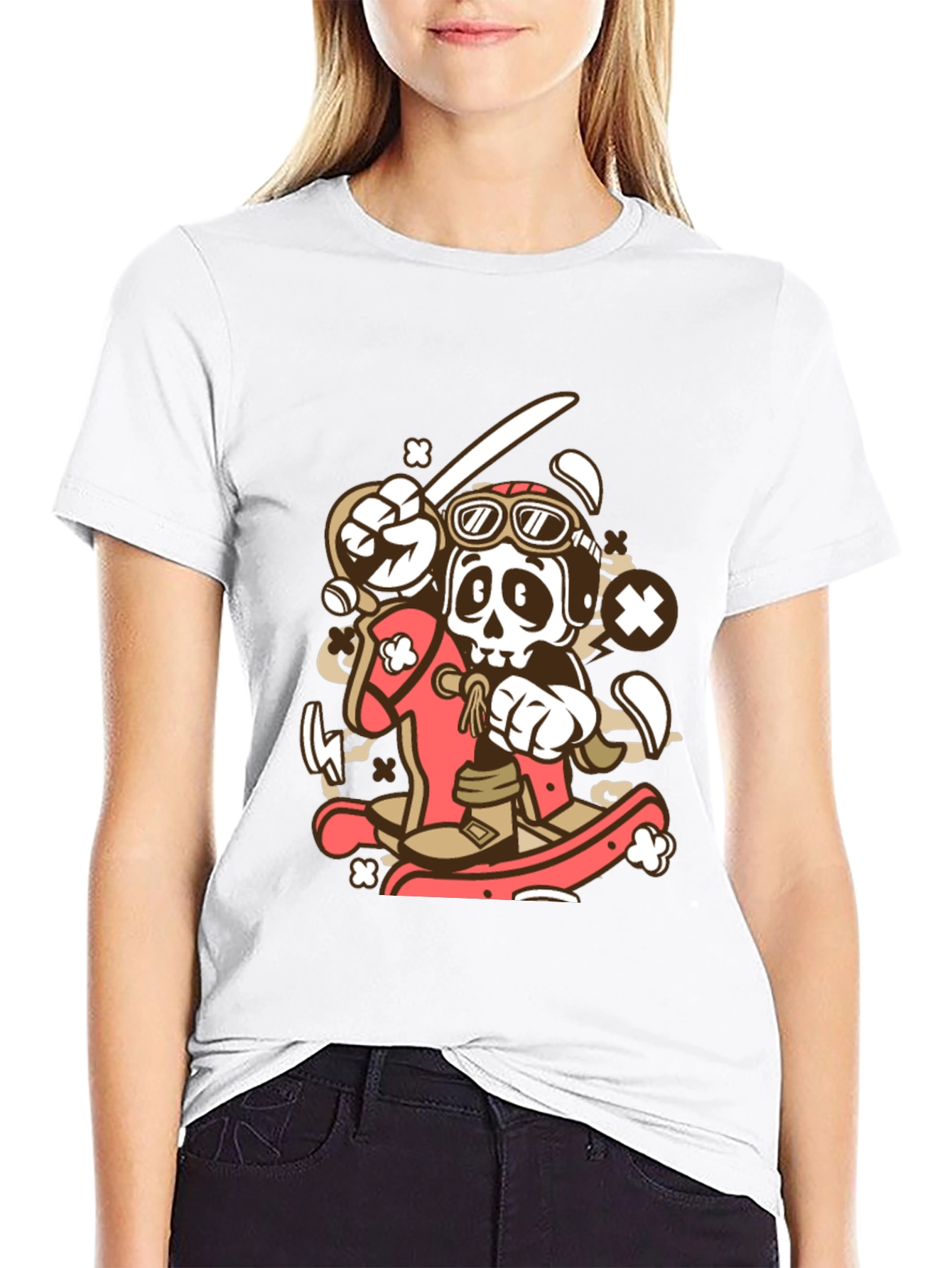 Skeleton Pilot T-Shirt