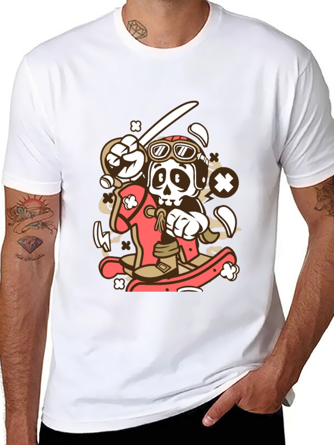 Skeleton Pilot T-Shirt