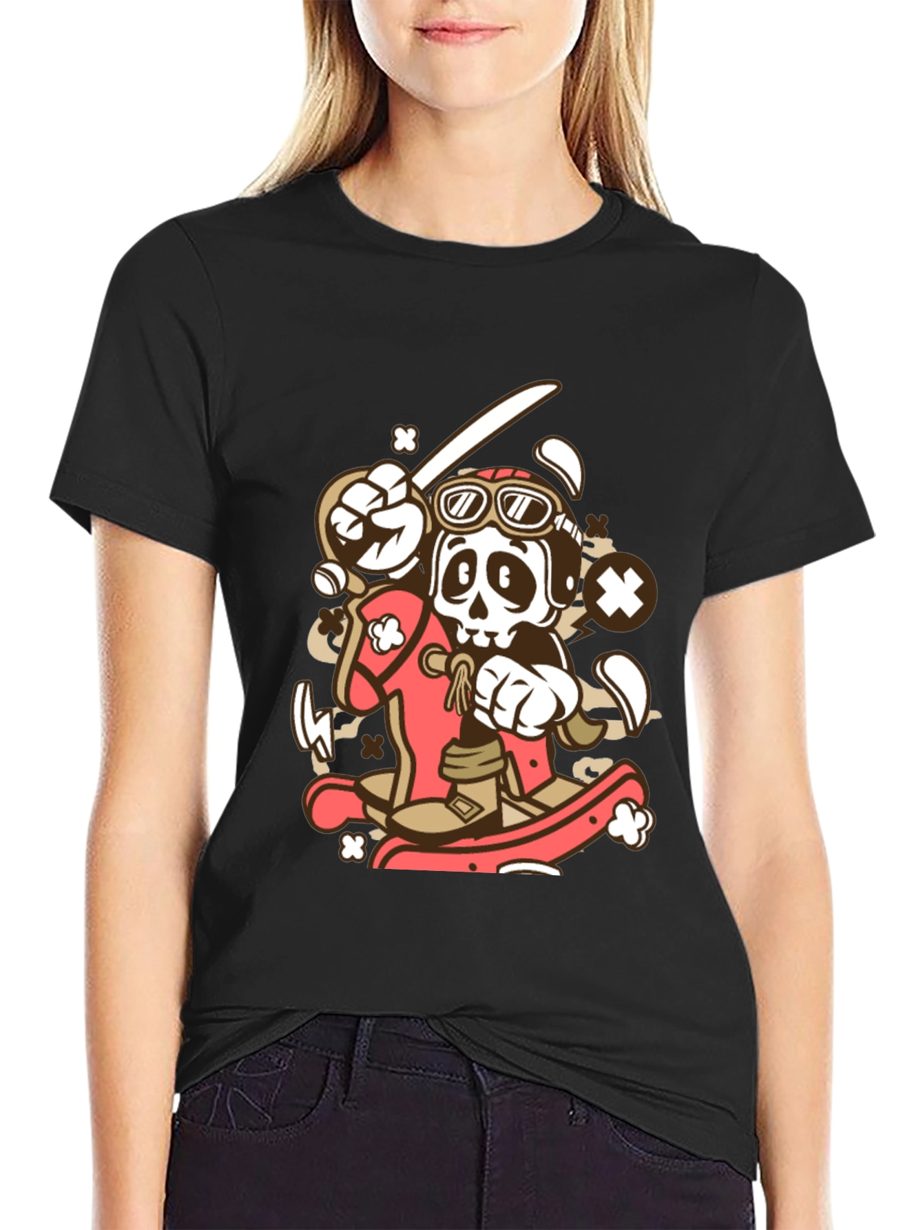Skeleton Pilot T-Shirt