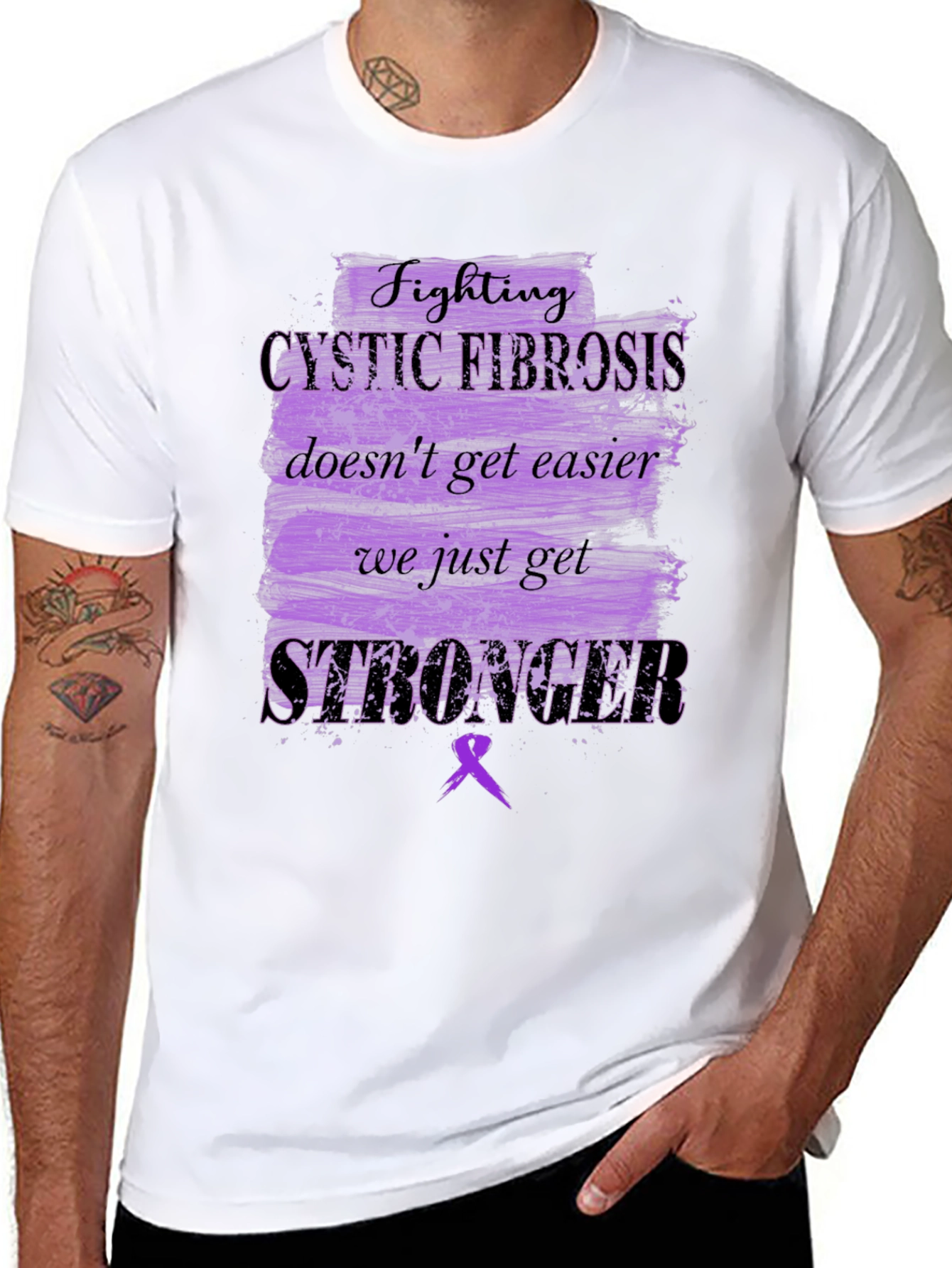 Cystic Fibrosis Awareness T-Shirt