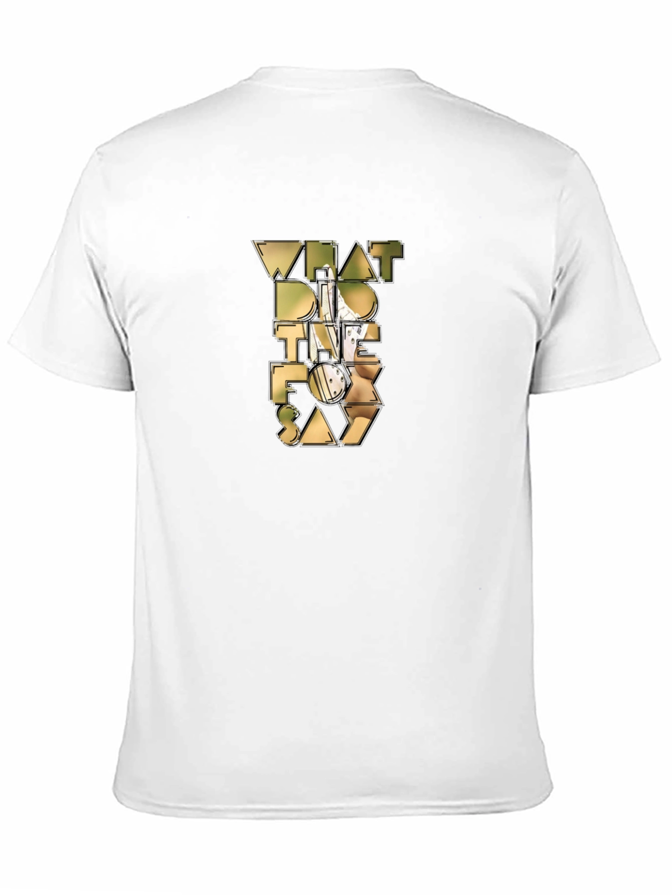 What Does the Fox Say T-Shirt - Unique Design
