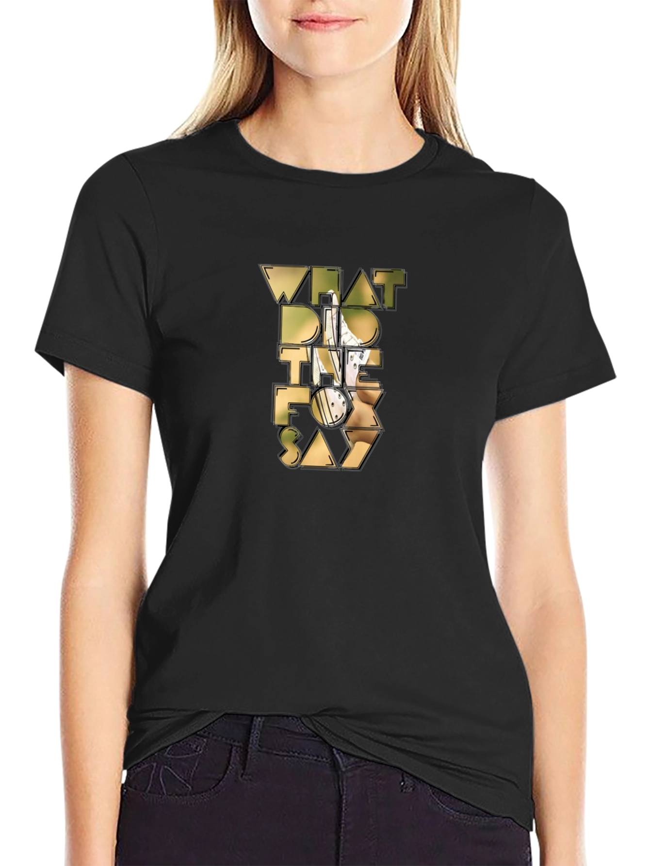 What Does the Fox Say T-Shirt - Unique Design