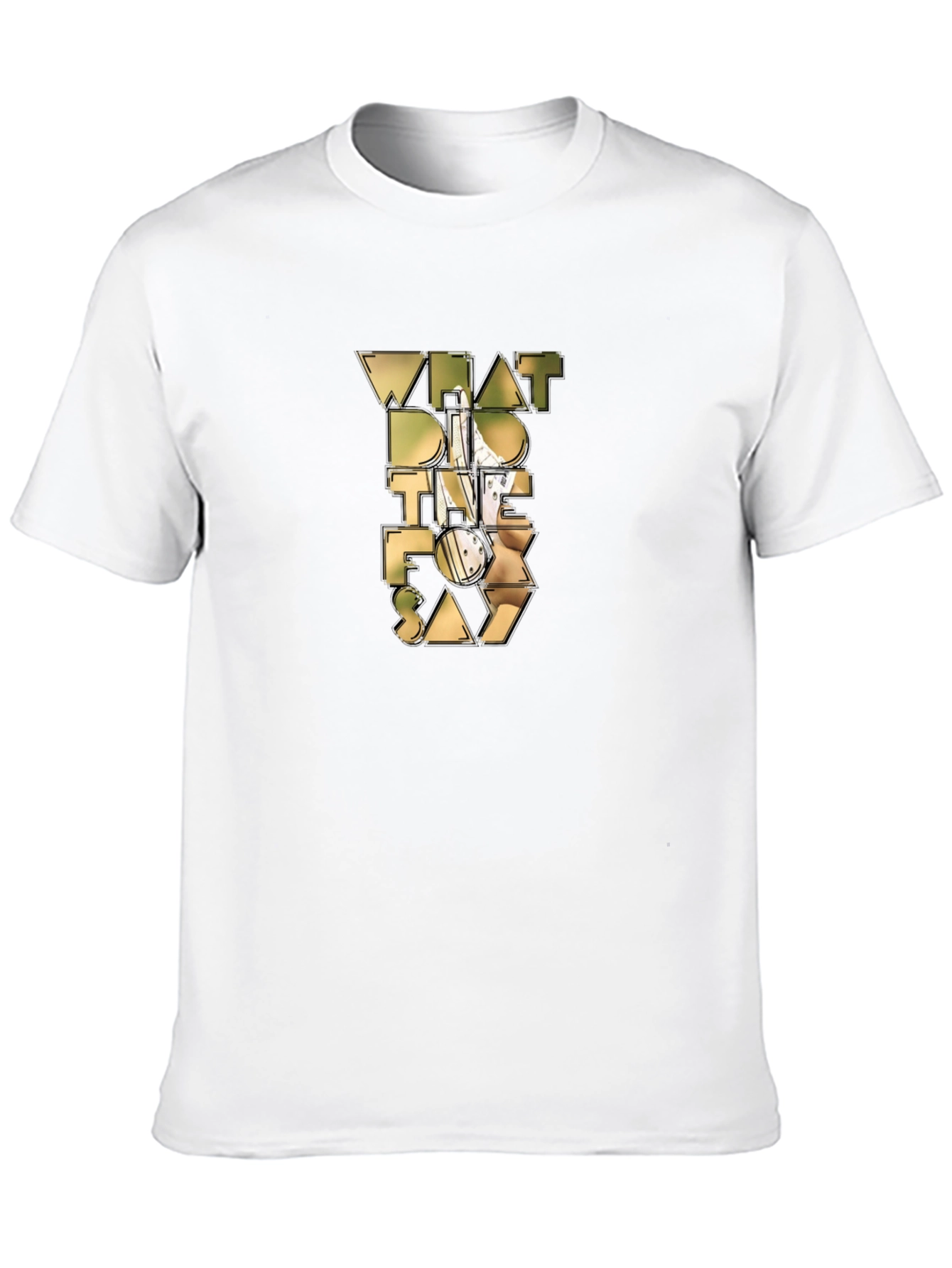 What Does the Fox Say T-Shirt - Unique Design