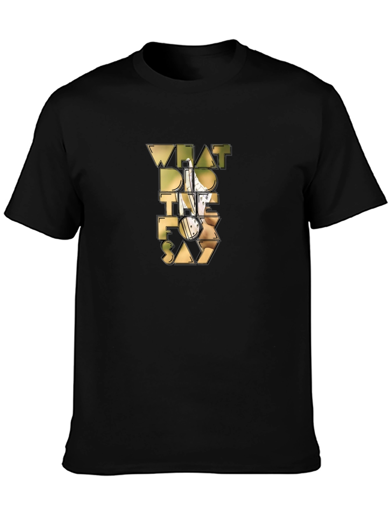 What Does the Fox Say T-Shirt - Unique Design