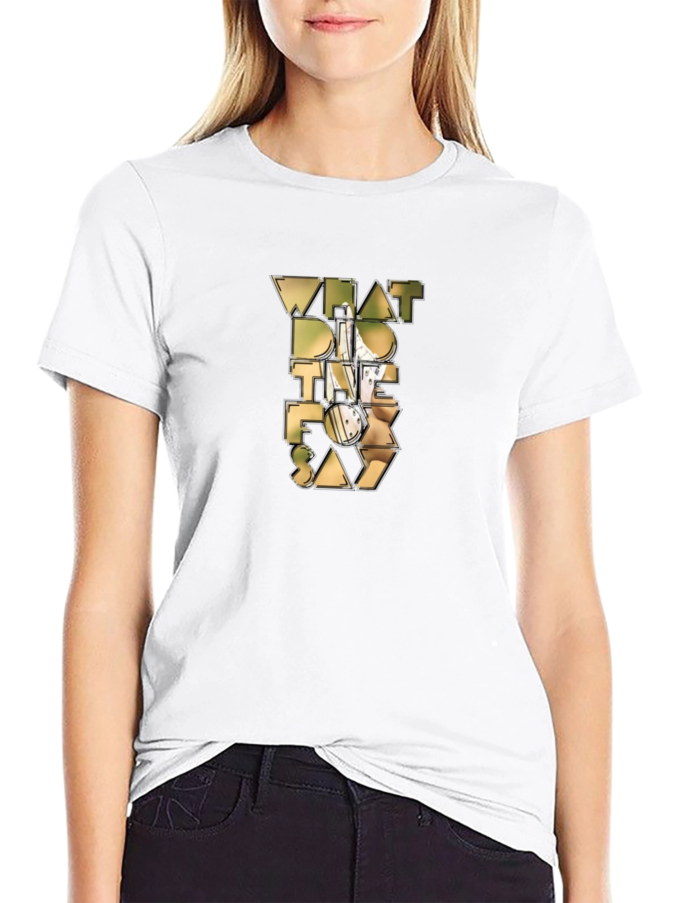What Does the Fox Say T-Shirt - Unique Design