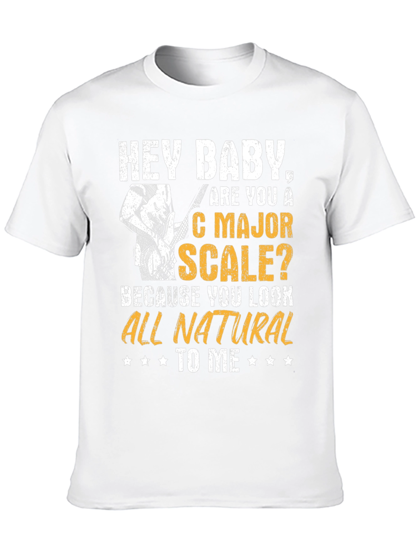 Hey Baby C Major Scale Bassist T-Shirt