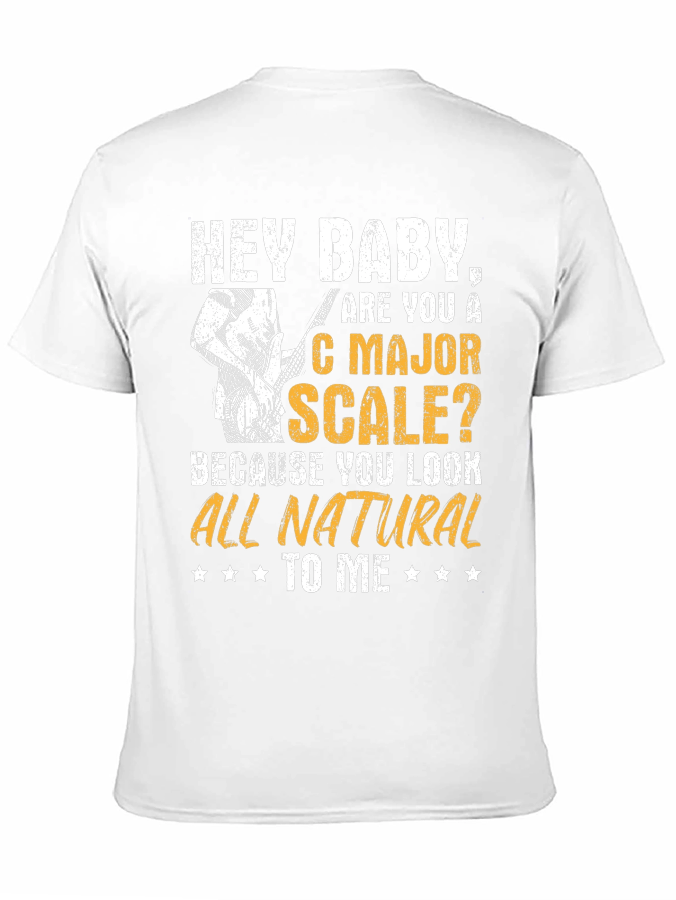 Hey Baby C Major Scale Bassist T-Shirt