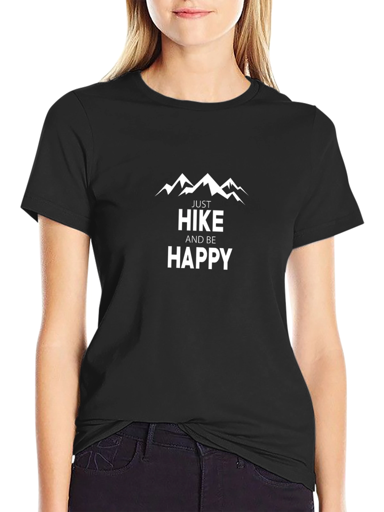 Hike and Be Happy Graphic Tee