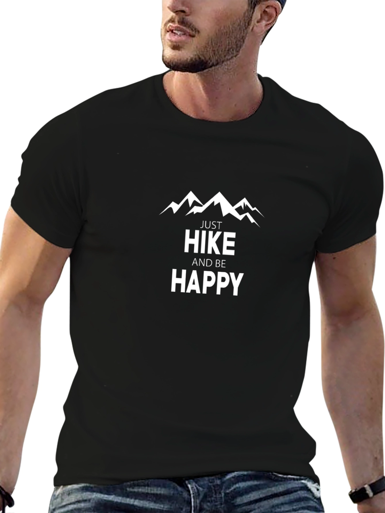 Hike and Be Happy Graphic Tee