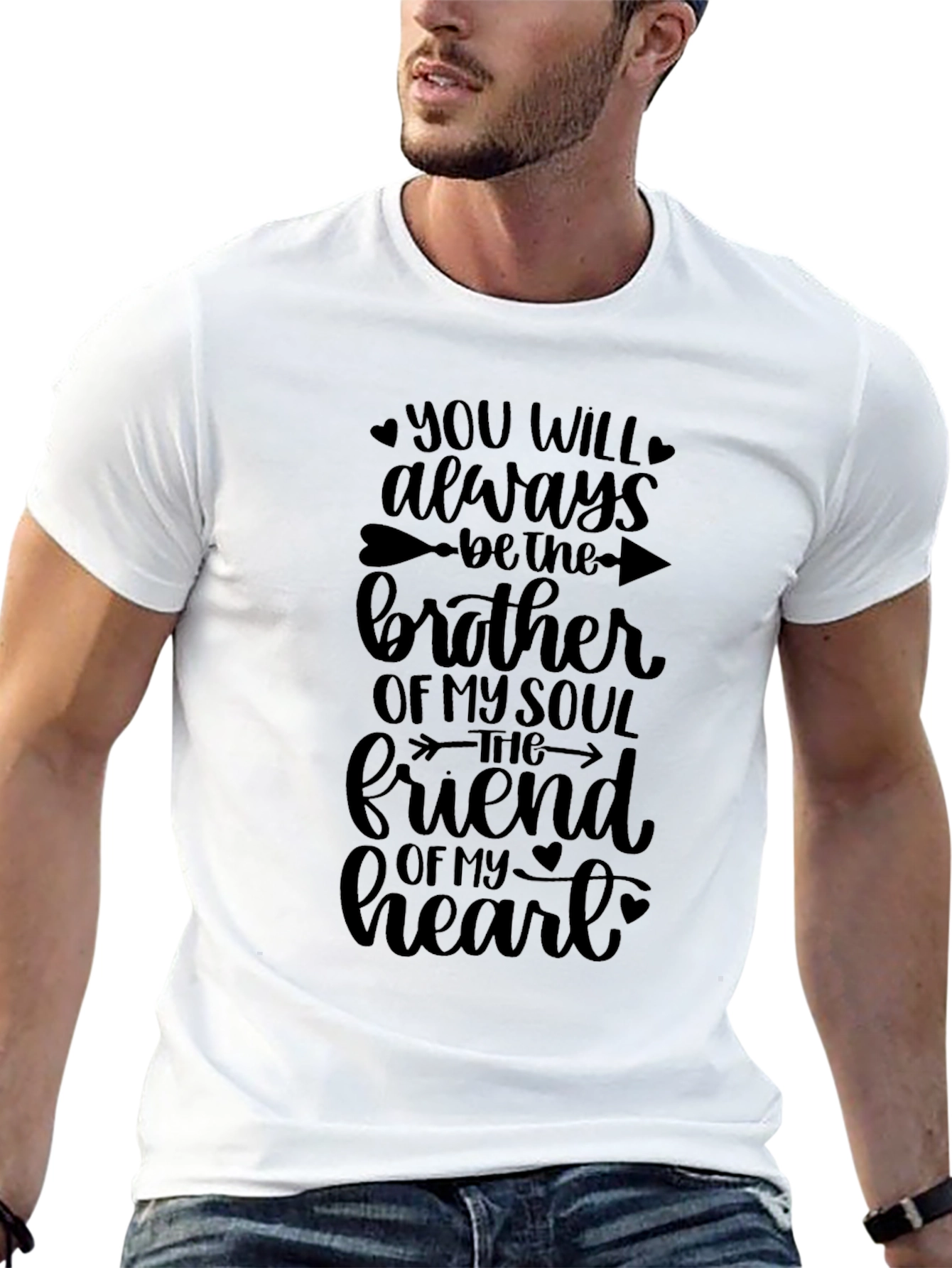 Brother of My Soul Heart T-Shirt