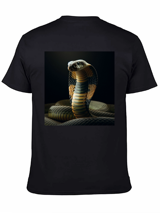 Cobra Graphic Tee - Cool Snake Print Shirt
