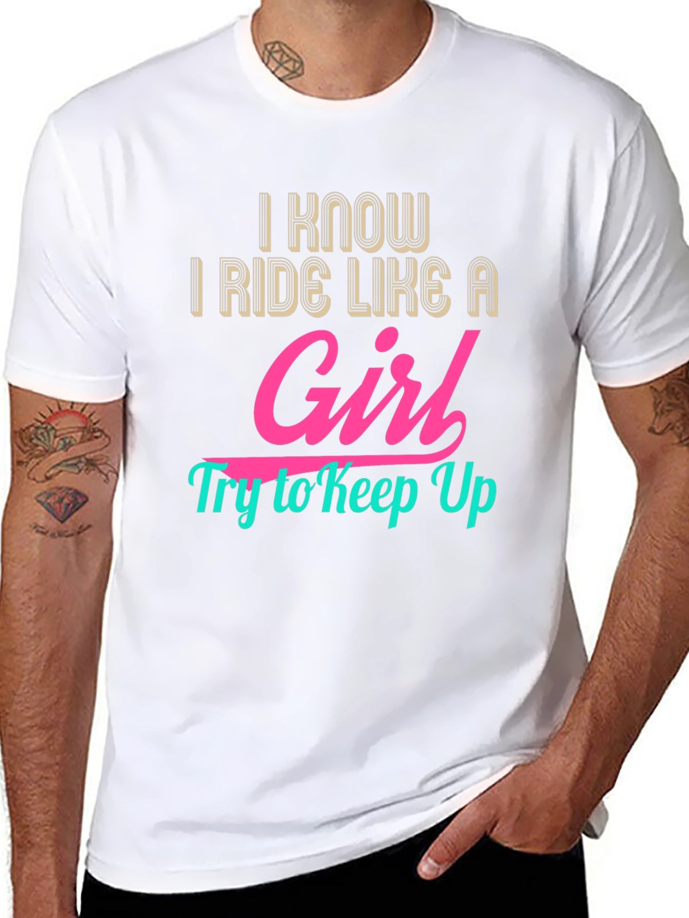 I Ride Like a Girl - Graphic Tee