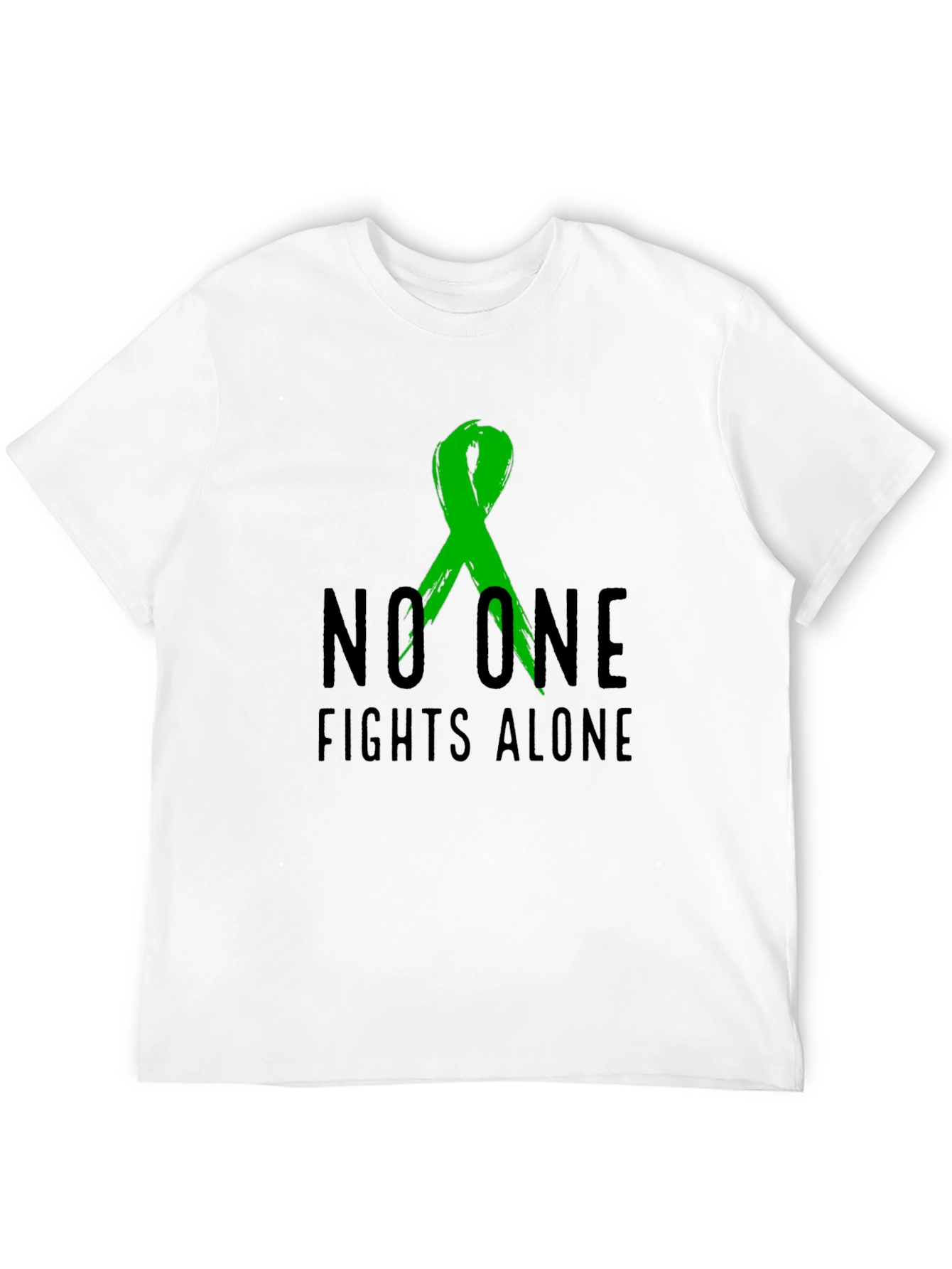 No One Fights Alone Awareness T-Shirt