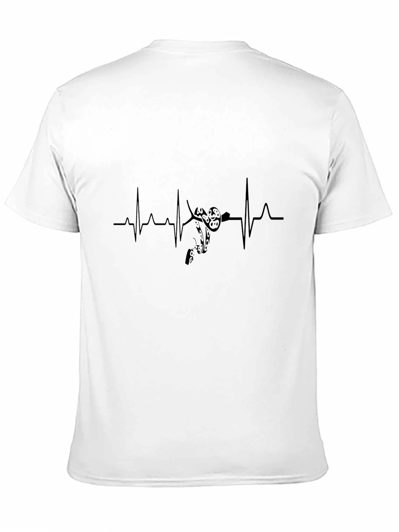 Motorcycle Heartbeat Tee - Biker Life Rhythm T-Shirt