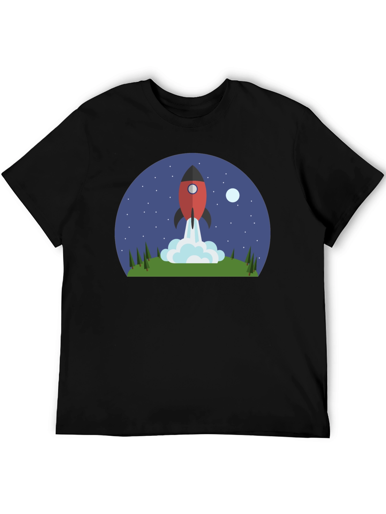 Rocket Launch T-Shirt - Space Adventure Tee