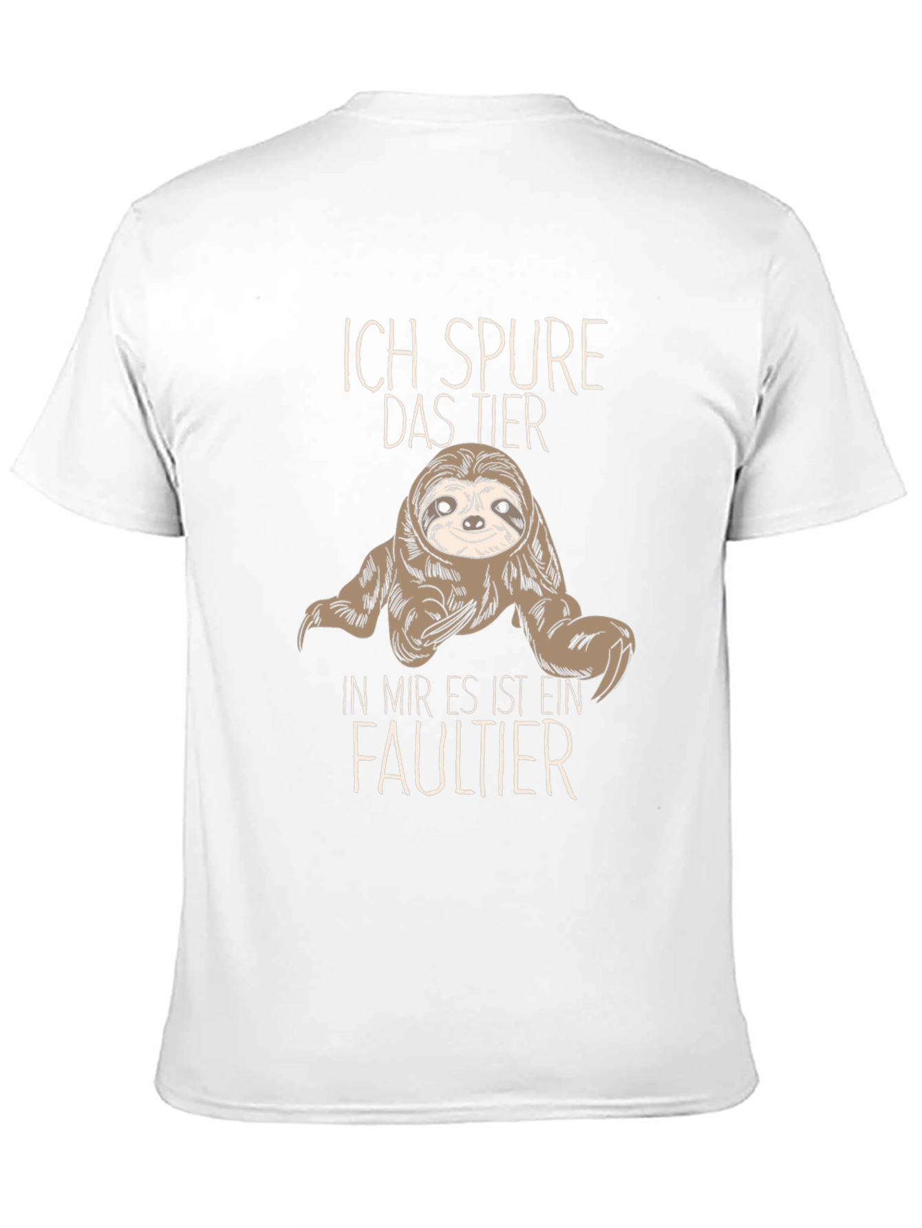 Ich Spure Das Tier Sloth Graphic T-Shirt
