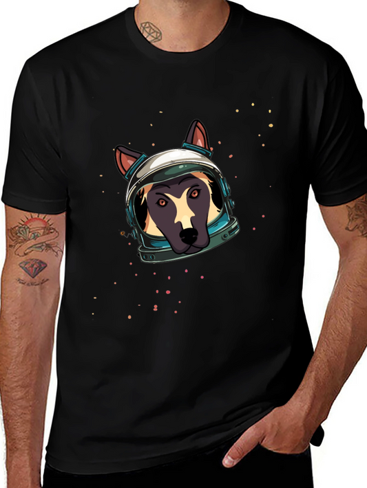 Astronaut Dog T-Shirt - Space Pup Tee