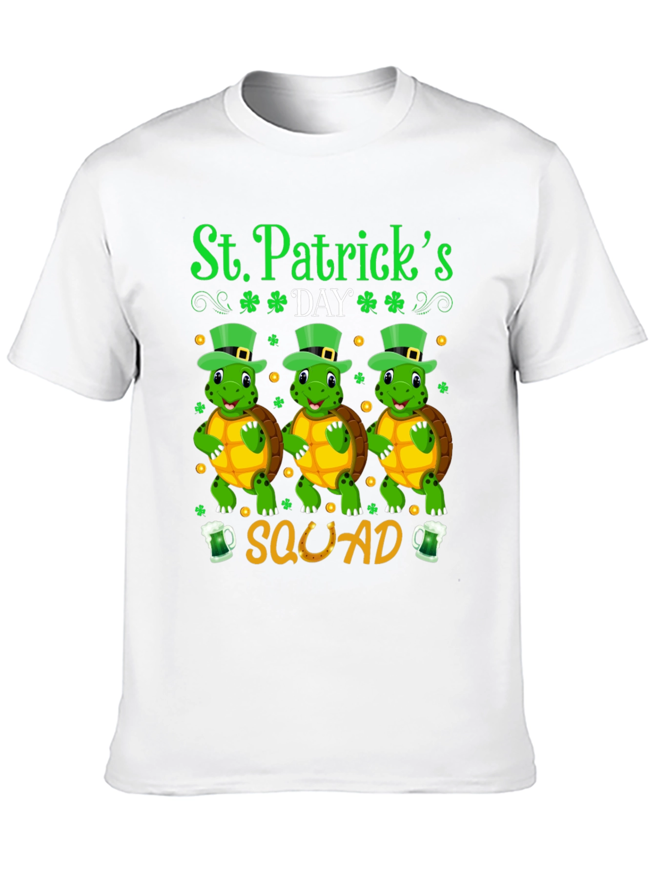 St. Patricks Day Turtle Squad T-Shirt